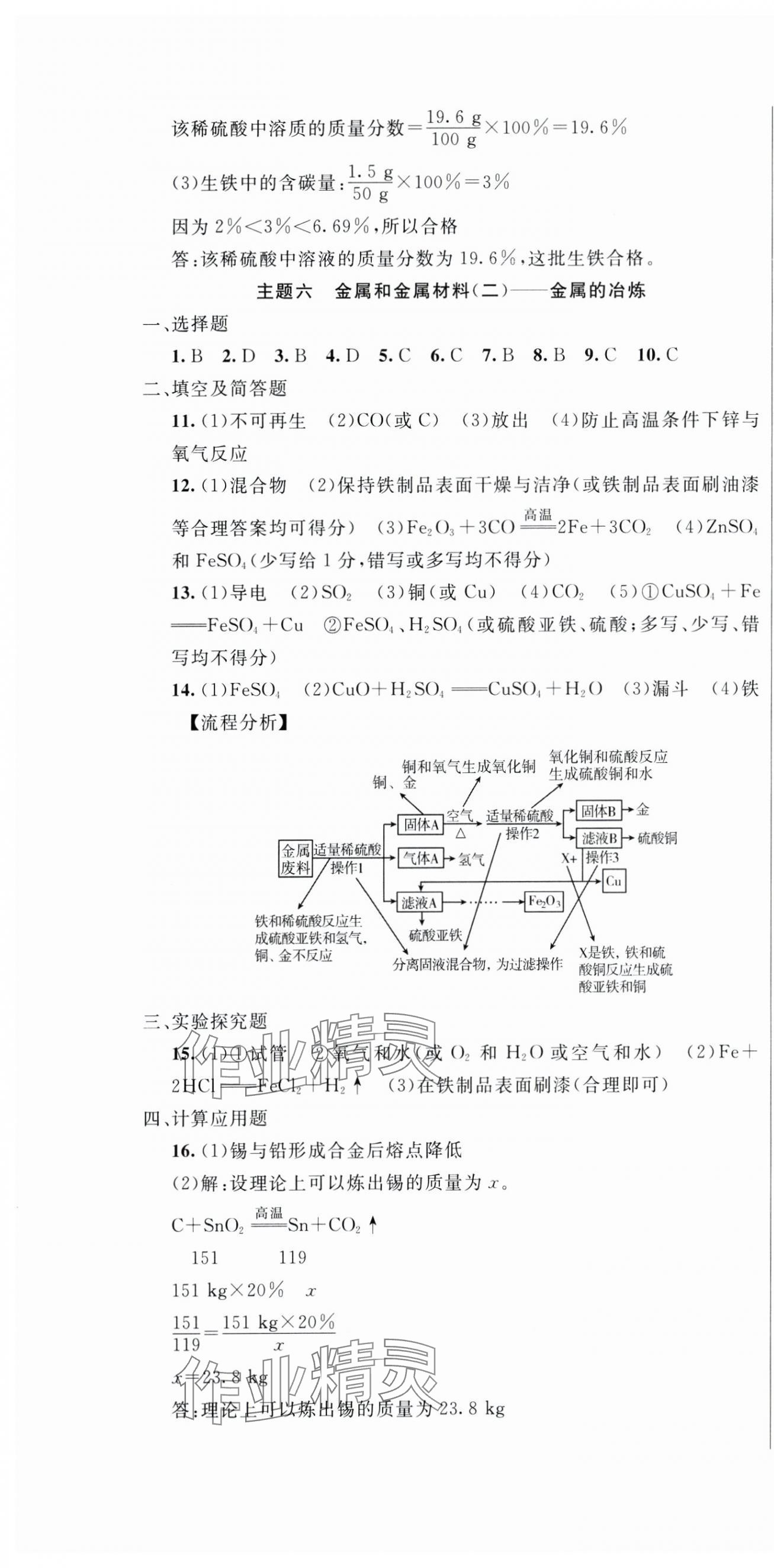 2025年海淀金卷中考總復(fù)習(xí)化學(xué) 第7頁