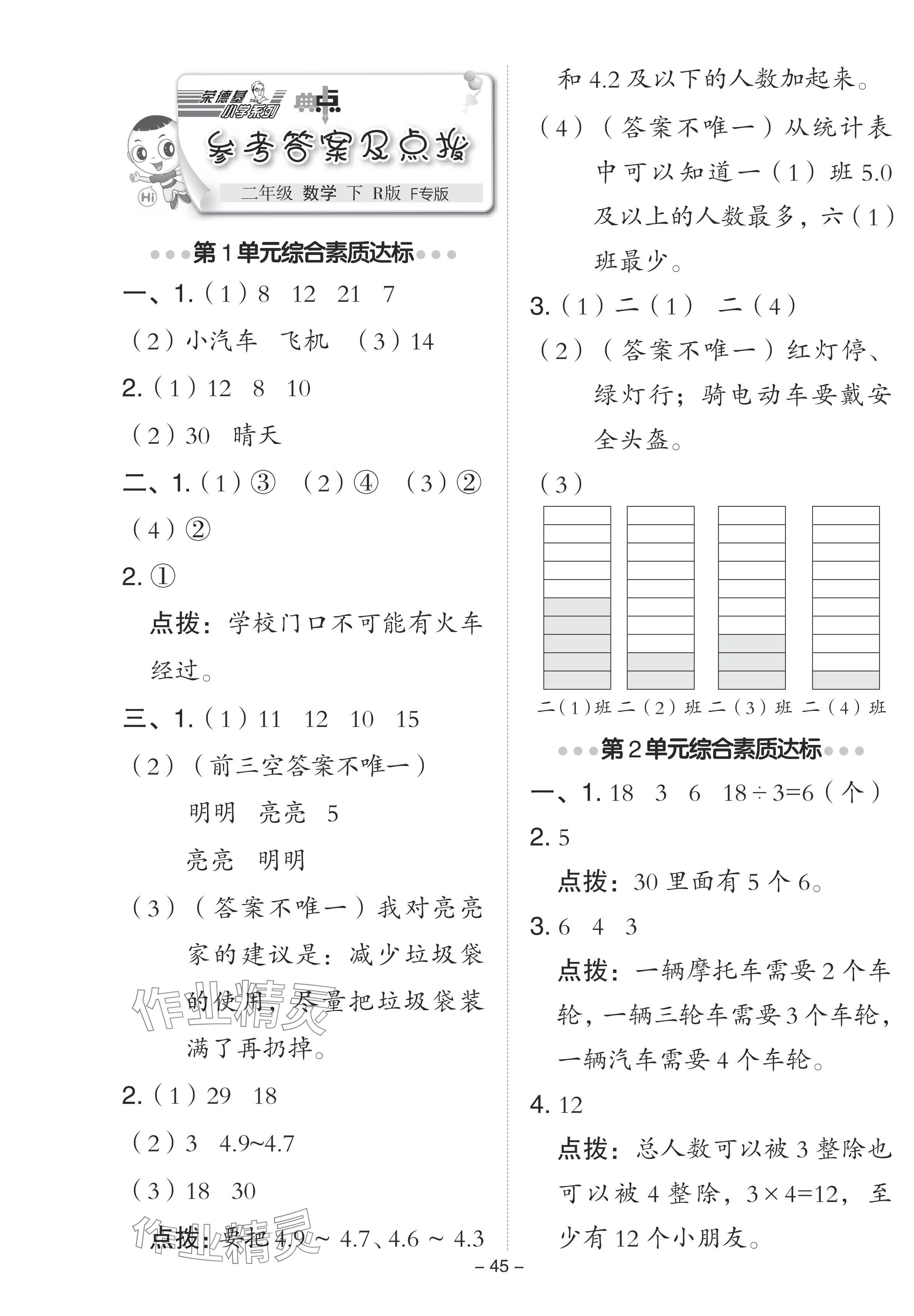 2024年綜合應(yīng)用創(chuàng)新題典中點(diǎn)二年級(jí)數(shù)學(xué)下冊(cè)人教版福建專版 第1頁(yè)