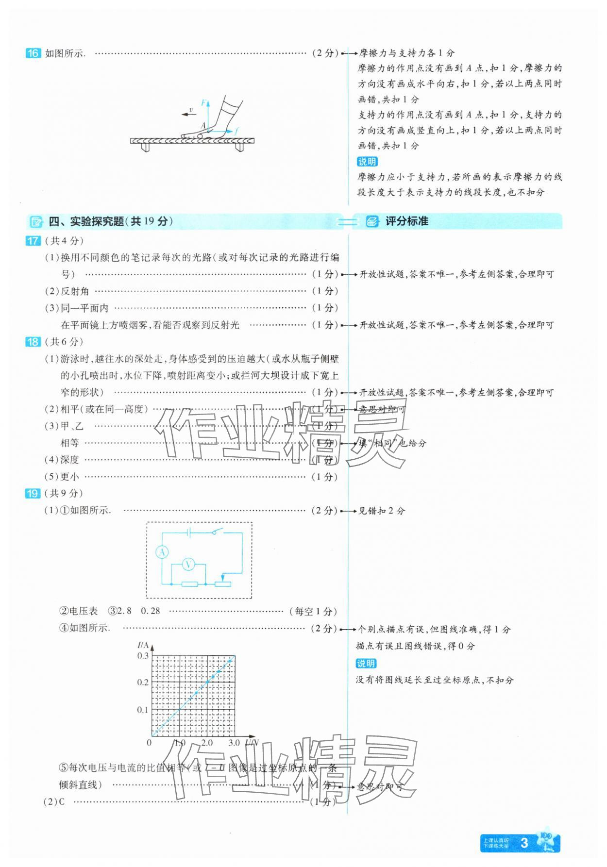 2025年金考卷45套匯編物理河南專版 參考答案第2頁(yè)