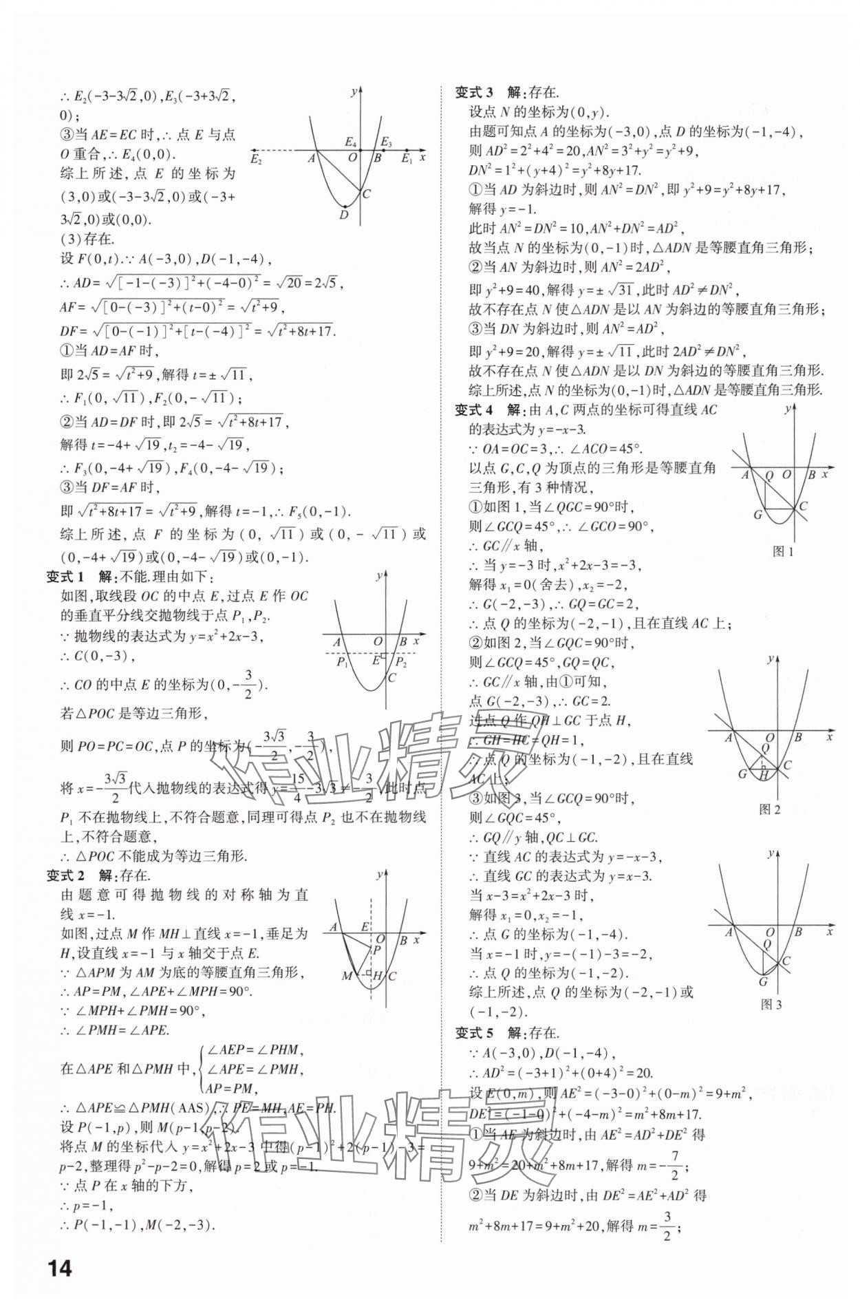 2025年學(xué)考傳奇數(shù)學(xué)山東專版 參考答案第13頁