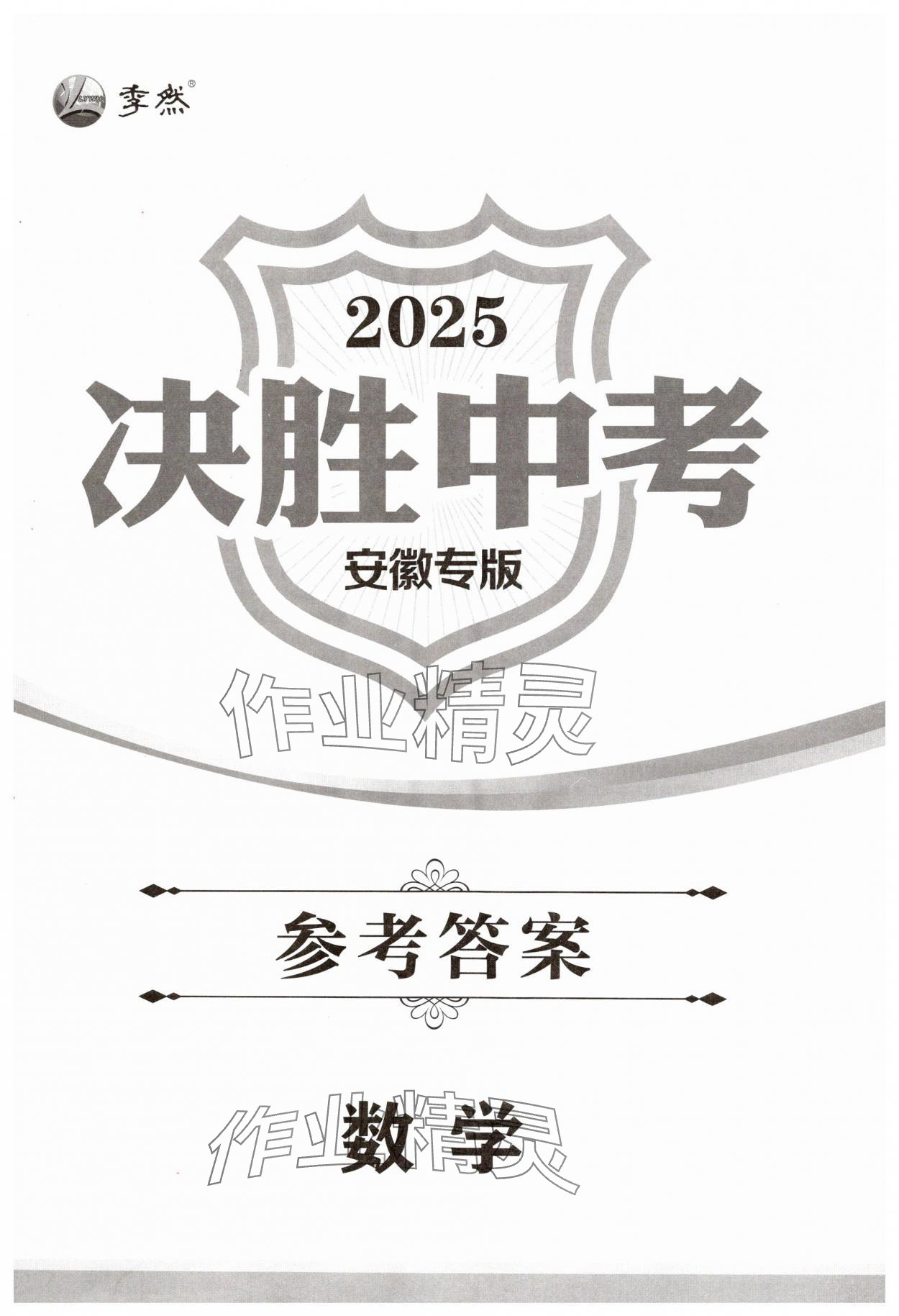 2025年决胜中考初中全程复习数学安徽专版 第1页