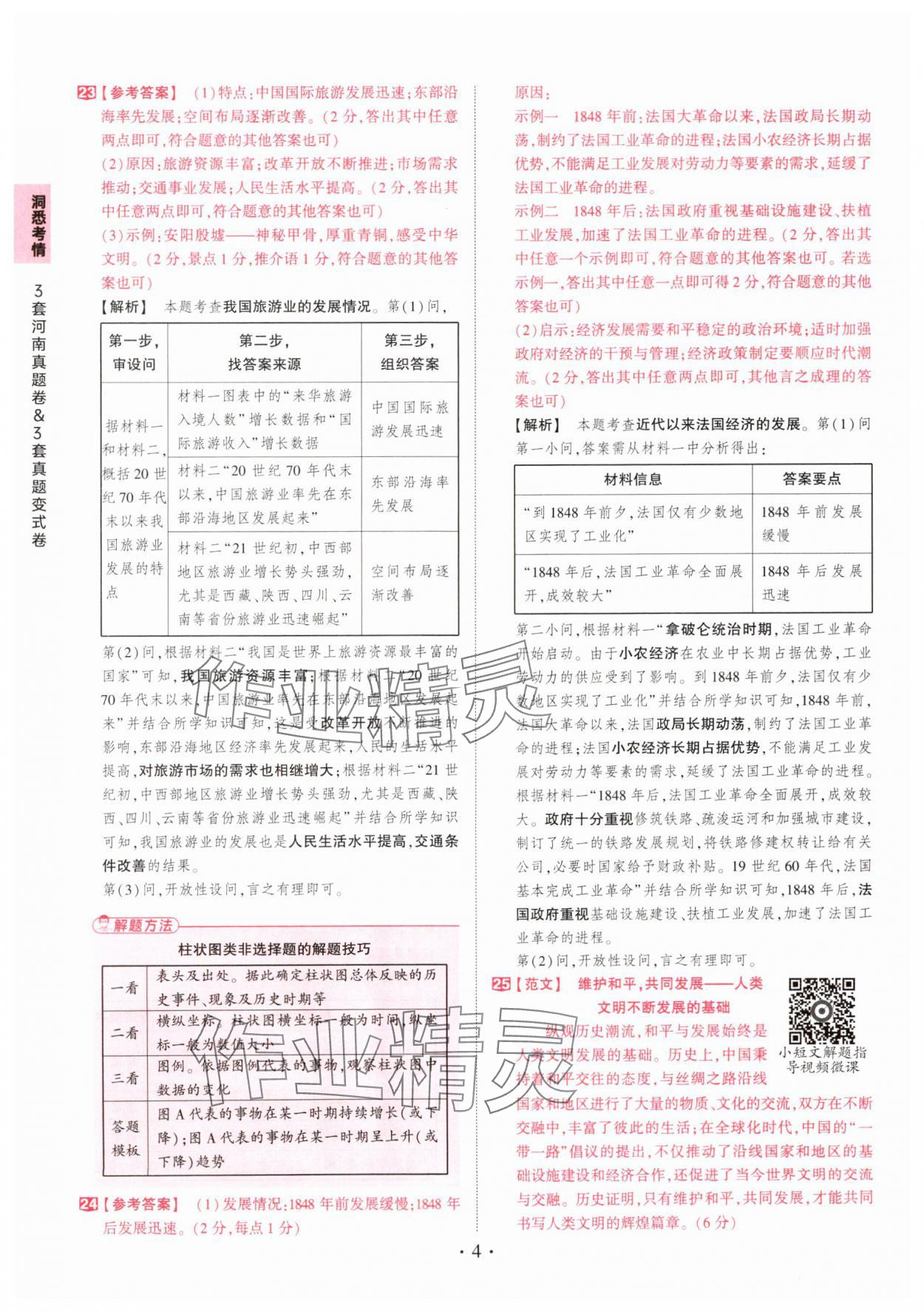 2025年鼎成中考河南中考真題匯編歷史中考 第4頁