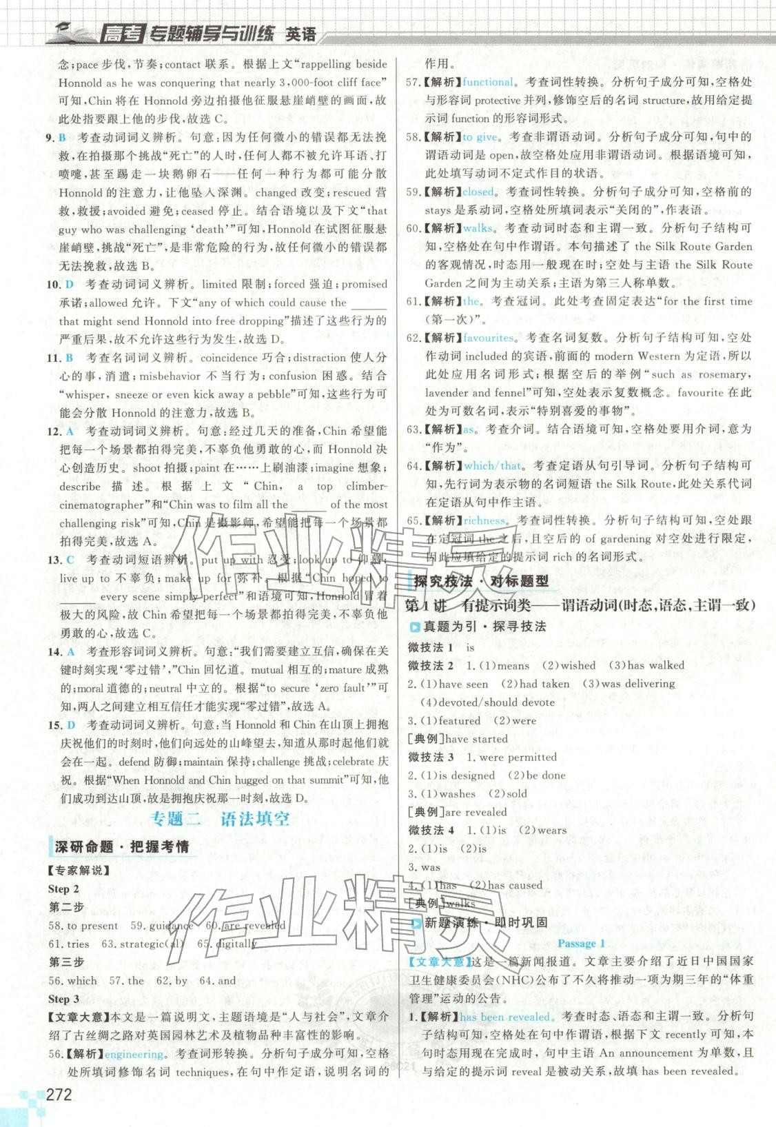 2026年高考专题辅导与训练英语&nbsp;第10页