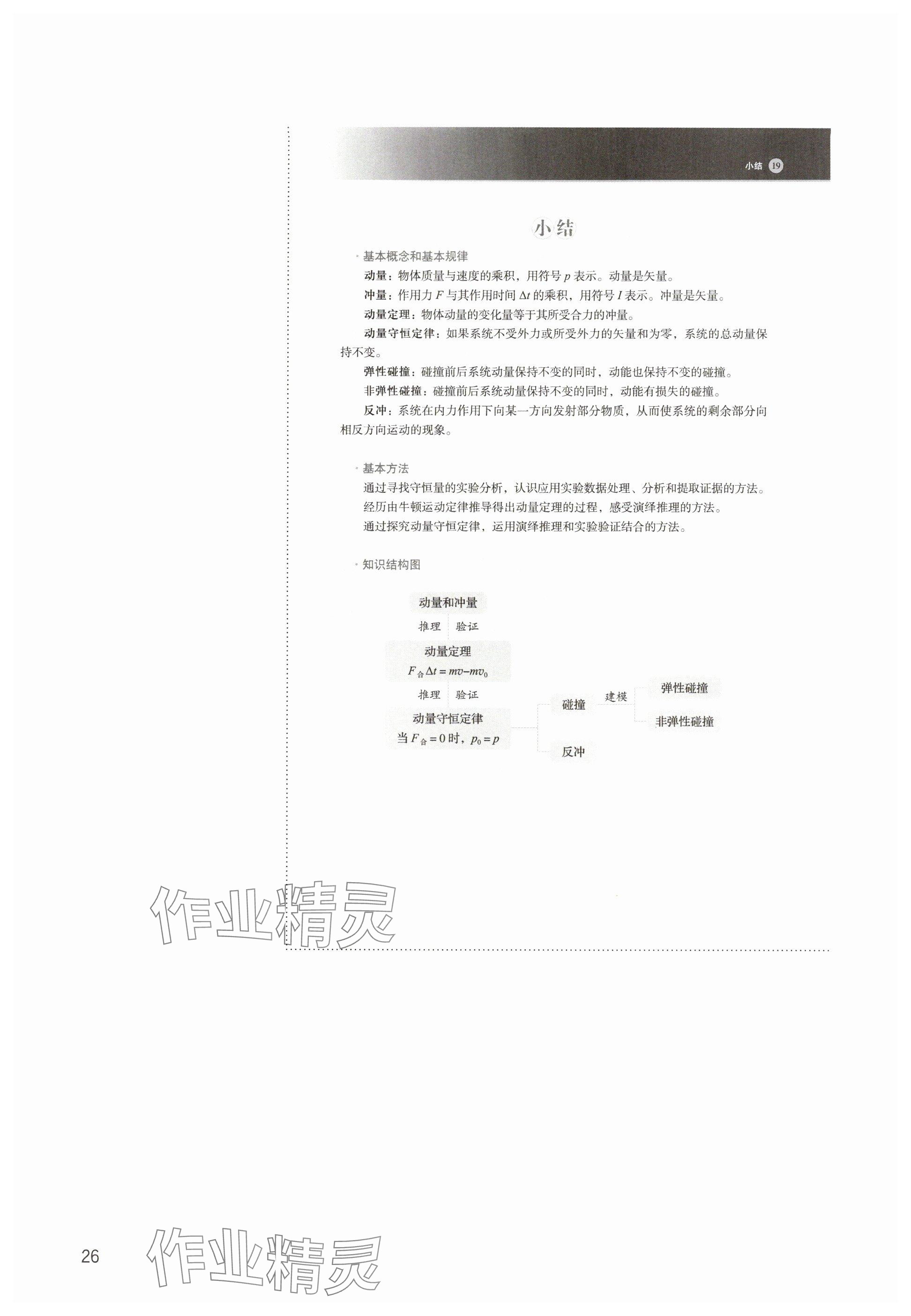 2024年教材課本高中物理選擇性必修第一冊(cè)滬教版 參考答案第24頁(yè)