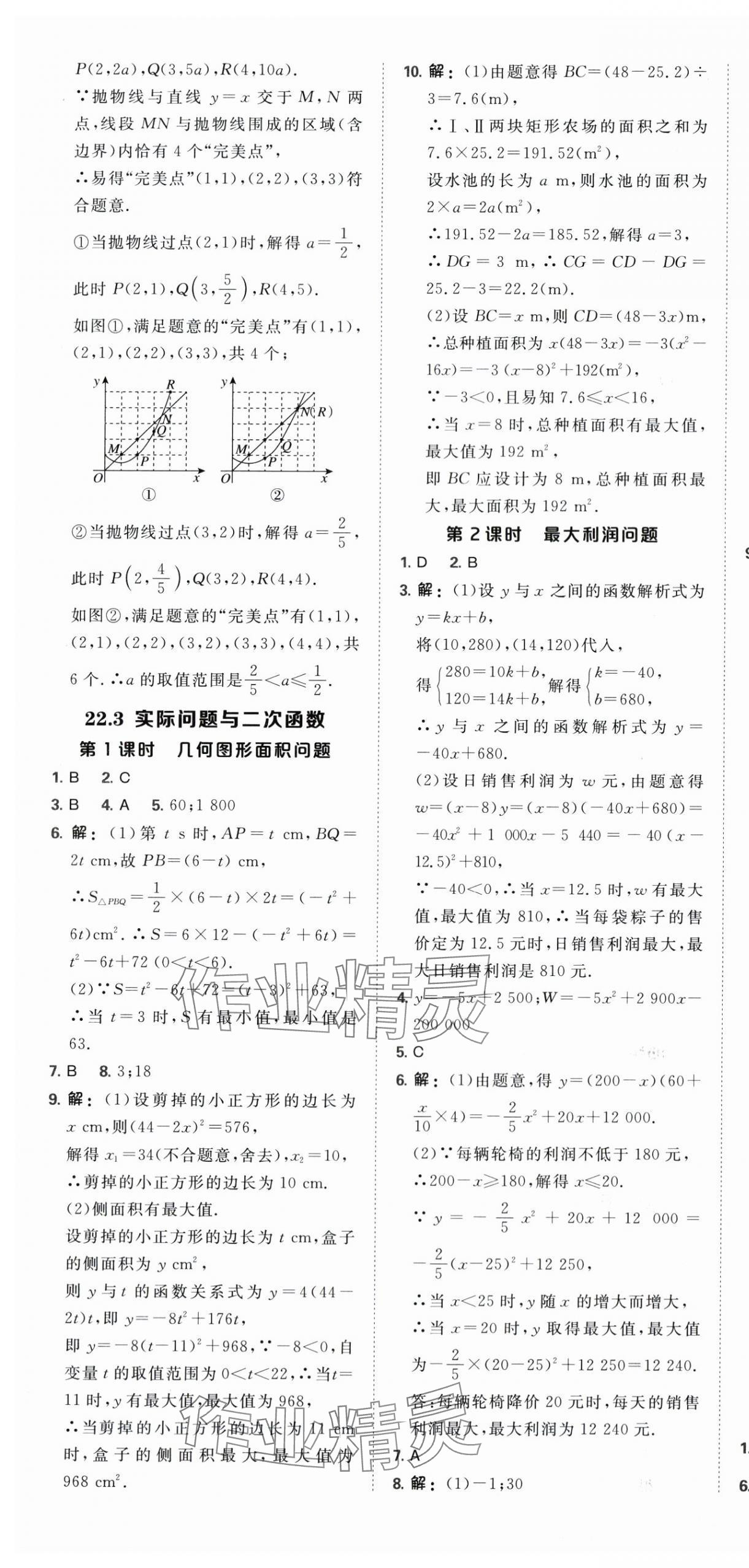 2025年点拨训练九年级数学上册人教版 第13页