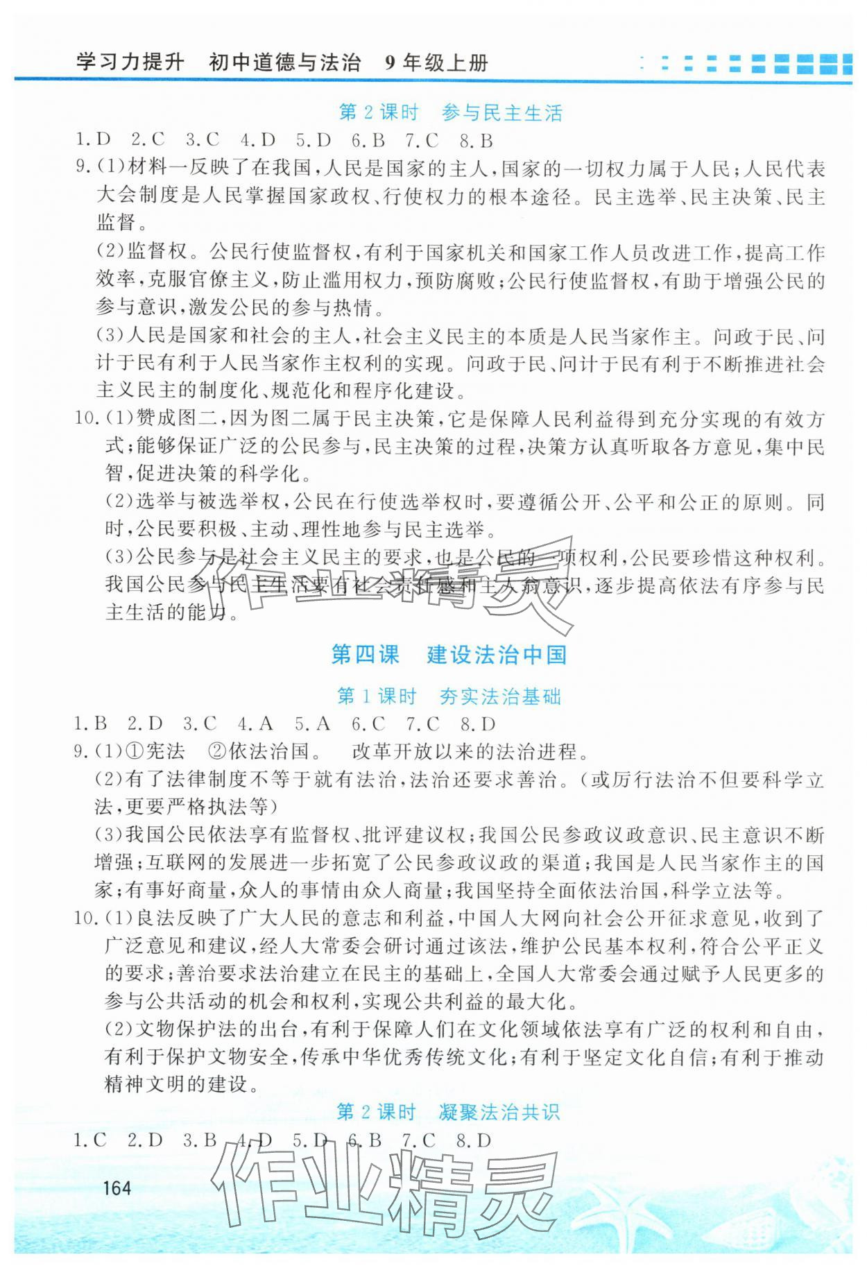 2025年學(xué)習(xí)力提升九年級(jí)道德與法治上冊(cè)人教版&nbsp;第4頁(yè)