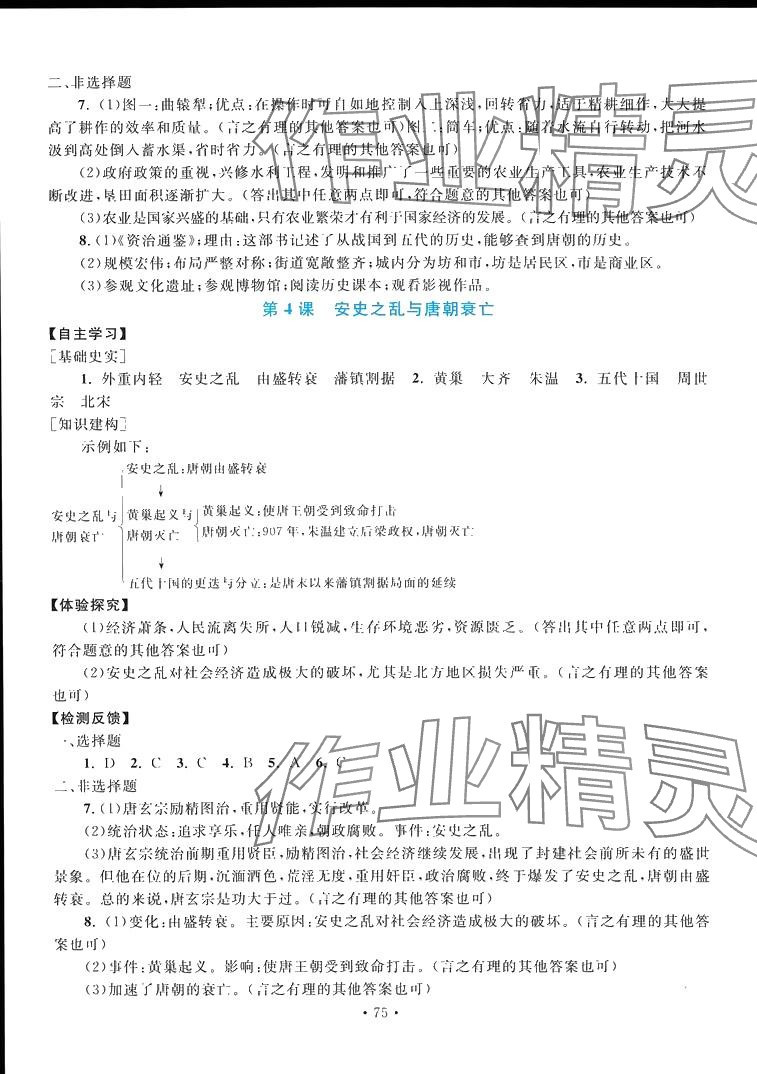 2025年新課程實(shí)踐與探究叢書七年級(jí)歷史下冊(cè)人教版河南專版 第3頁(yè)