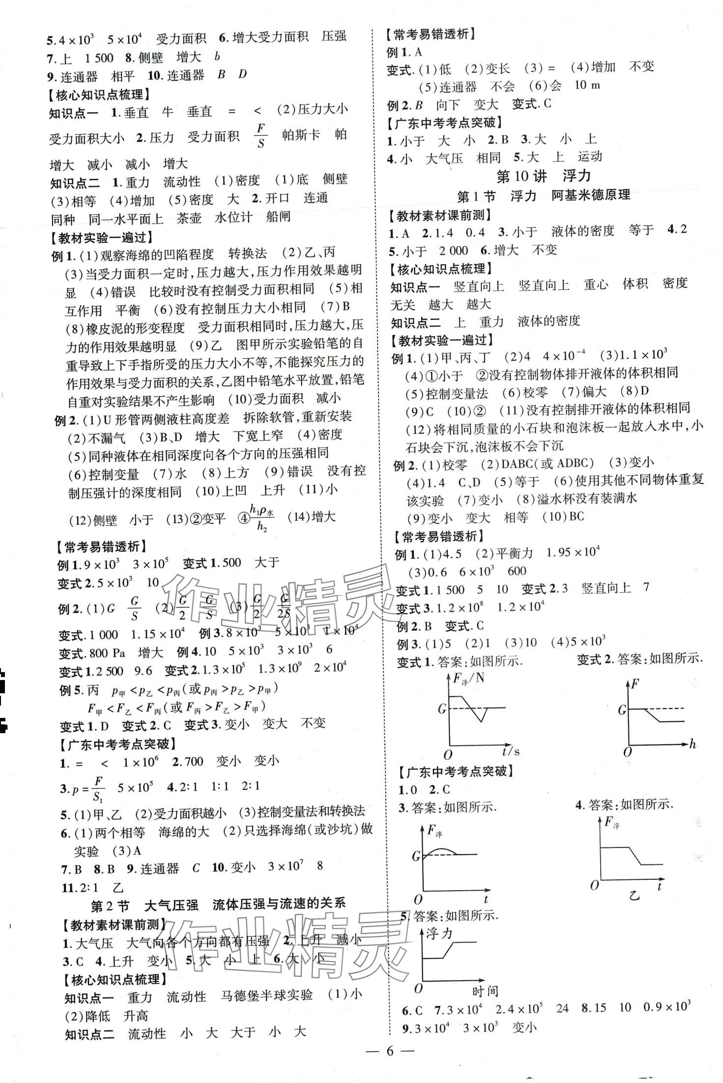 2024年暢行中考物理廣東專版 第6頁