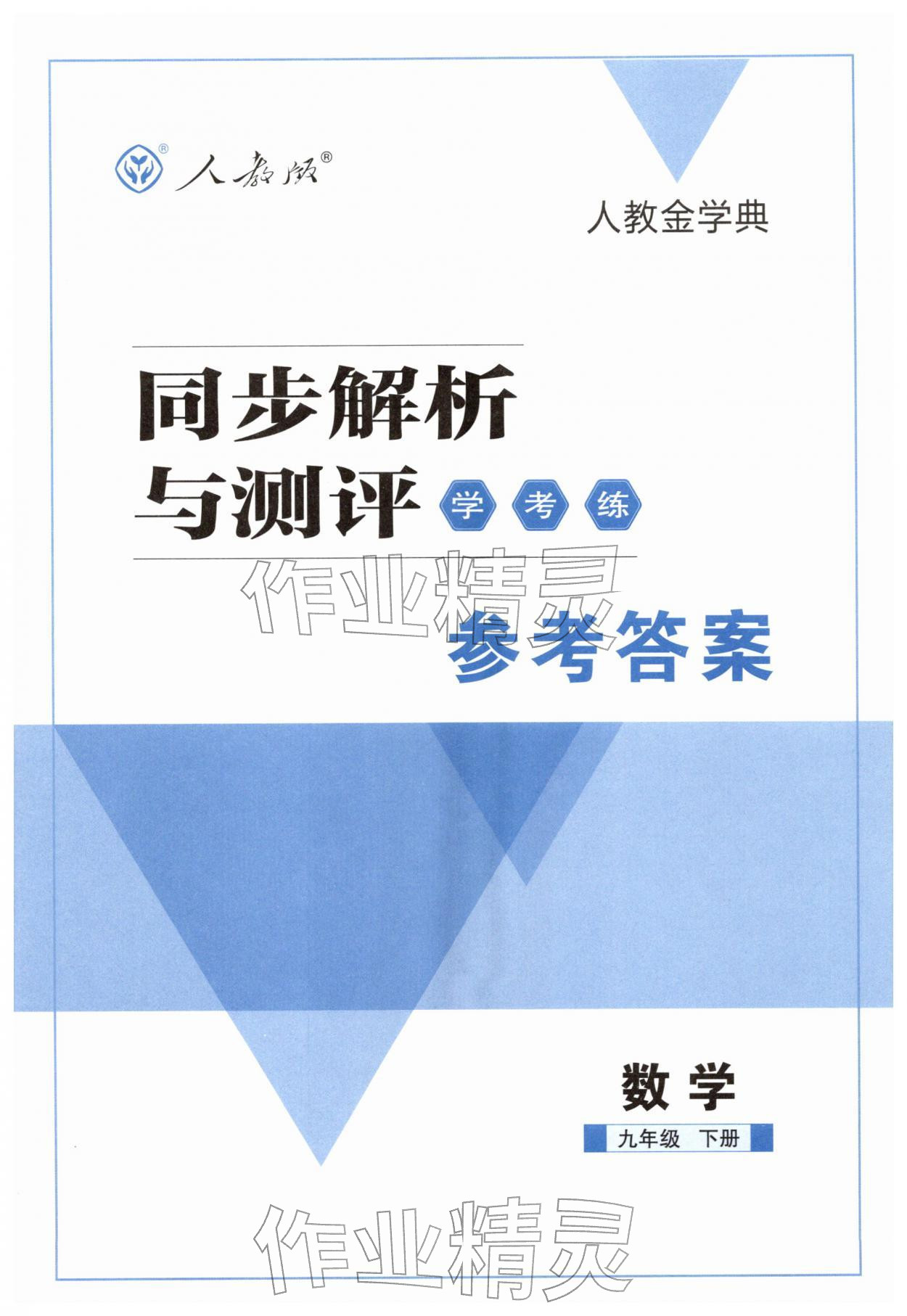 2026年同步解析与测评学考练九年级数学下册人教版&nbsp;第1页