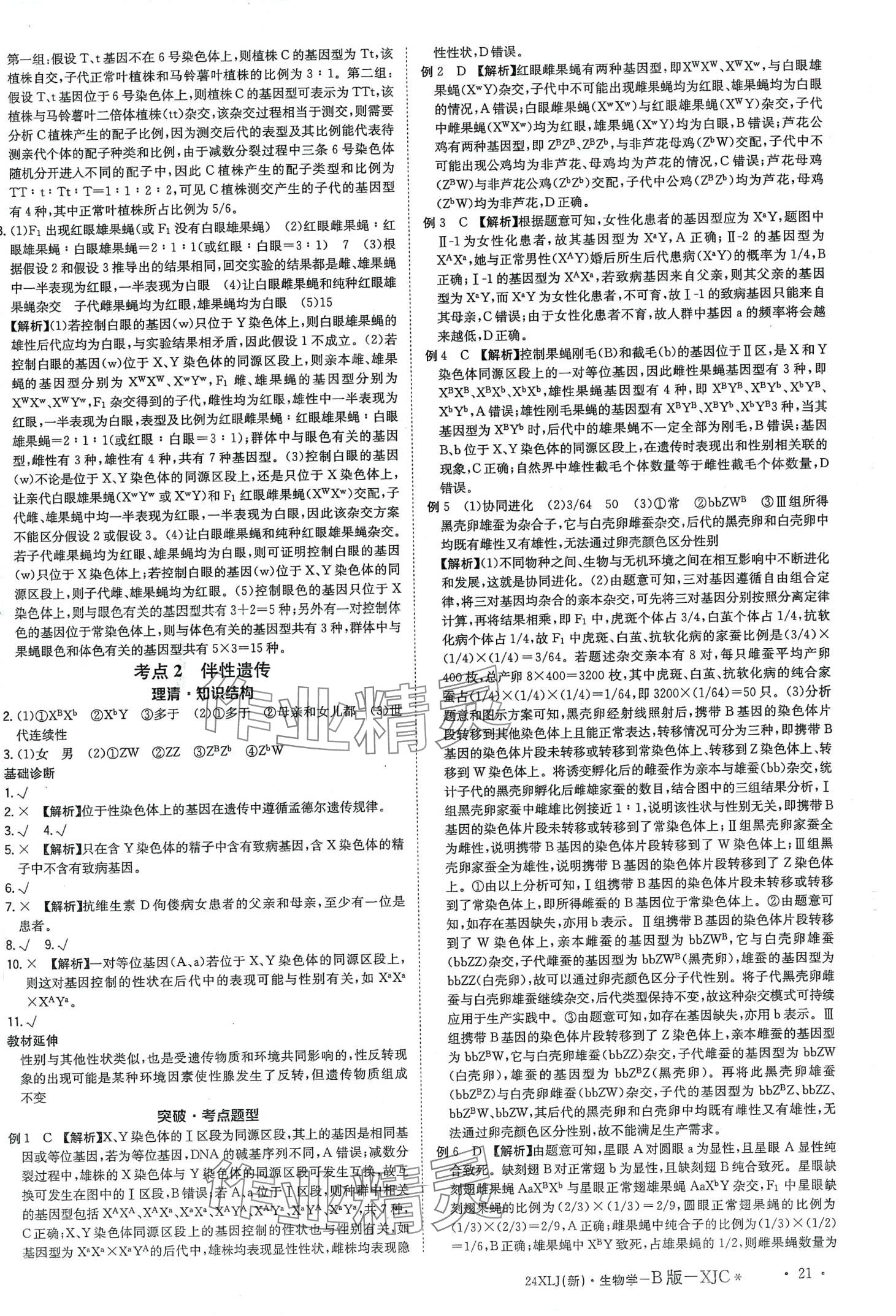 2024年新亮劍高考總復(fù)習(xí)高中生物學(xué) 第23頁