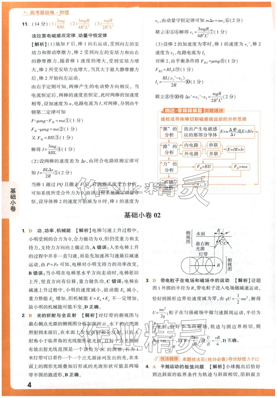2026年高考基礎(chǔ)卷物理&nbsp;第4頁