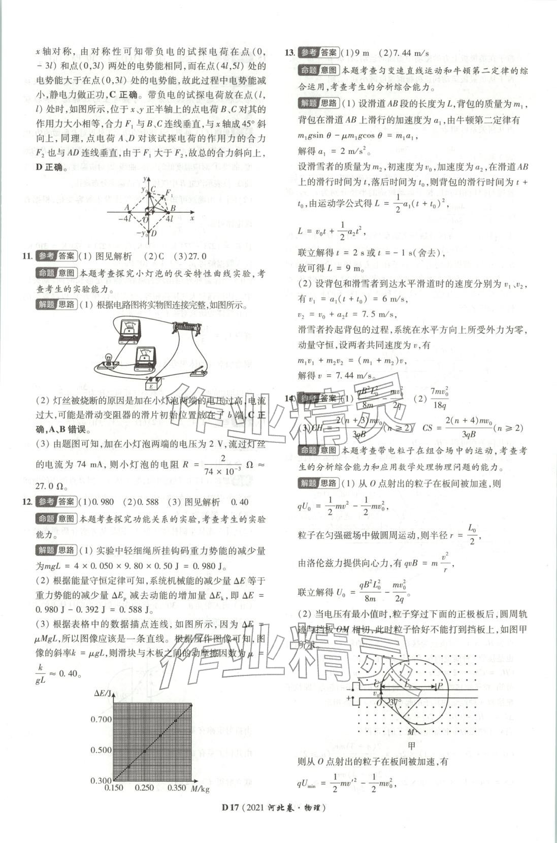 2026年新高考5年真題物理河北專版&nbsp;第17頁