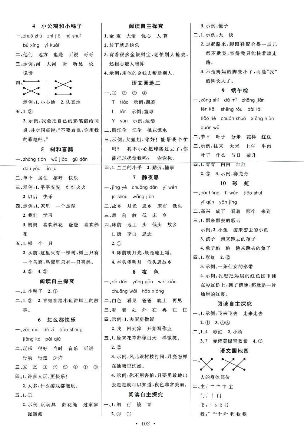 2024年天天好練習(xí)一年級語文下冊人教版 第2頁