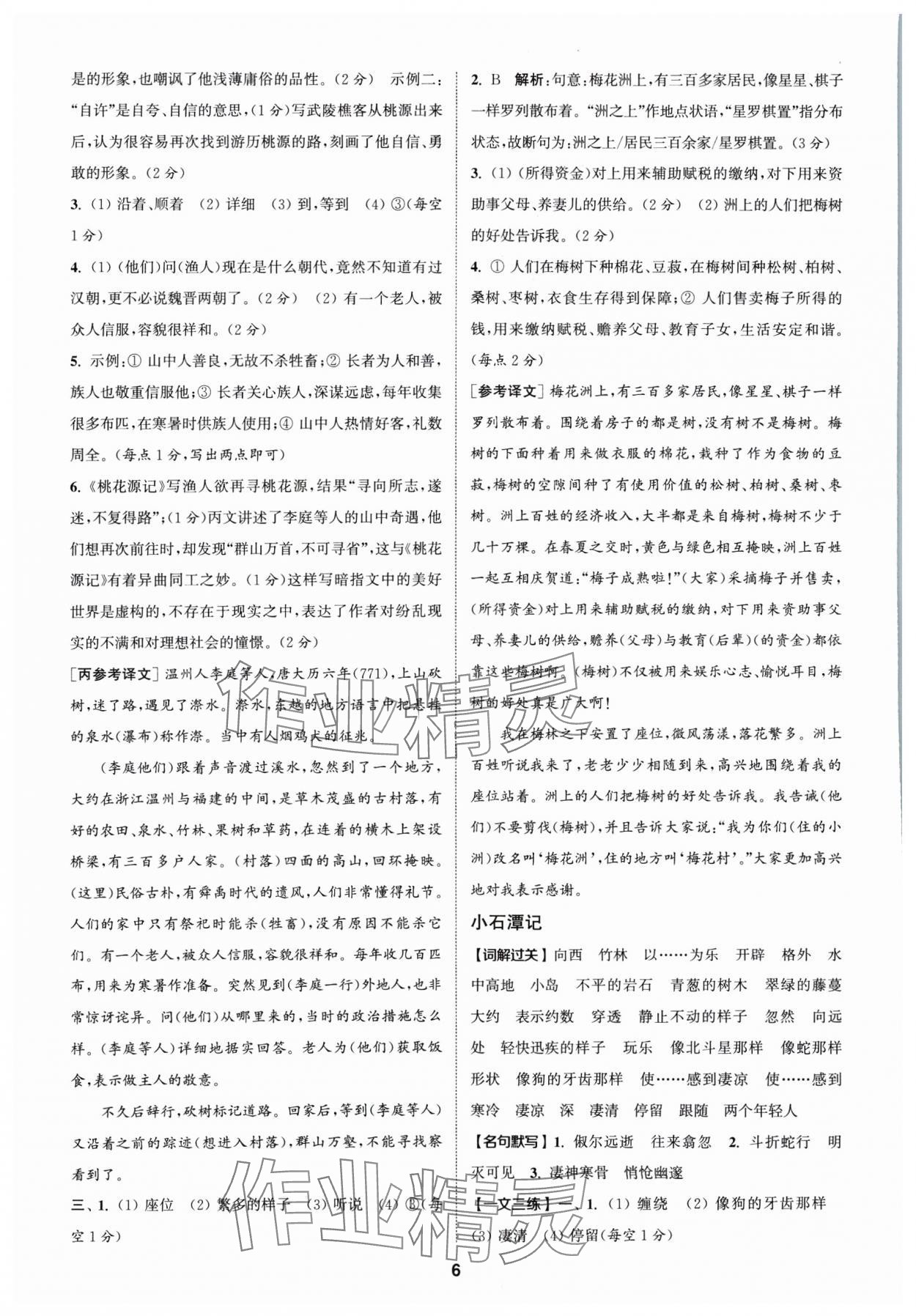 2025年拔尖特訓(xùn)八年級(jí)語文下冊(cè)人教版 第6頁