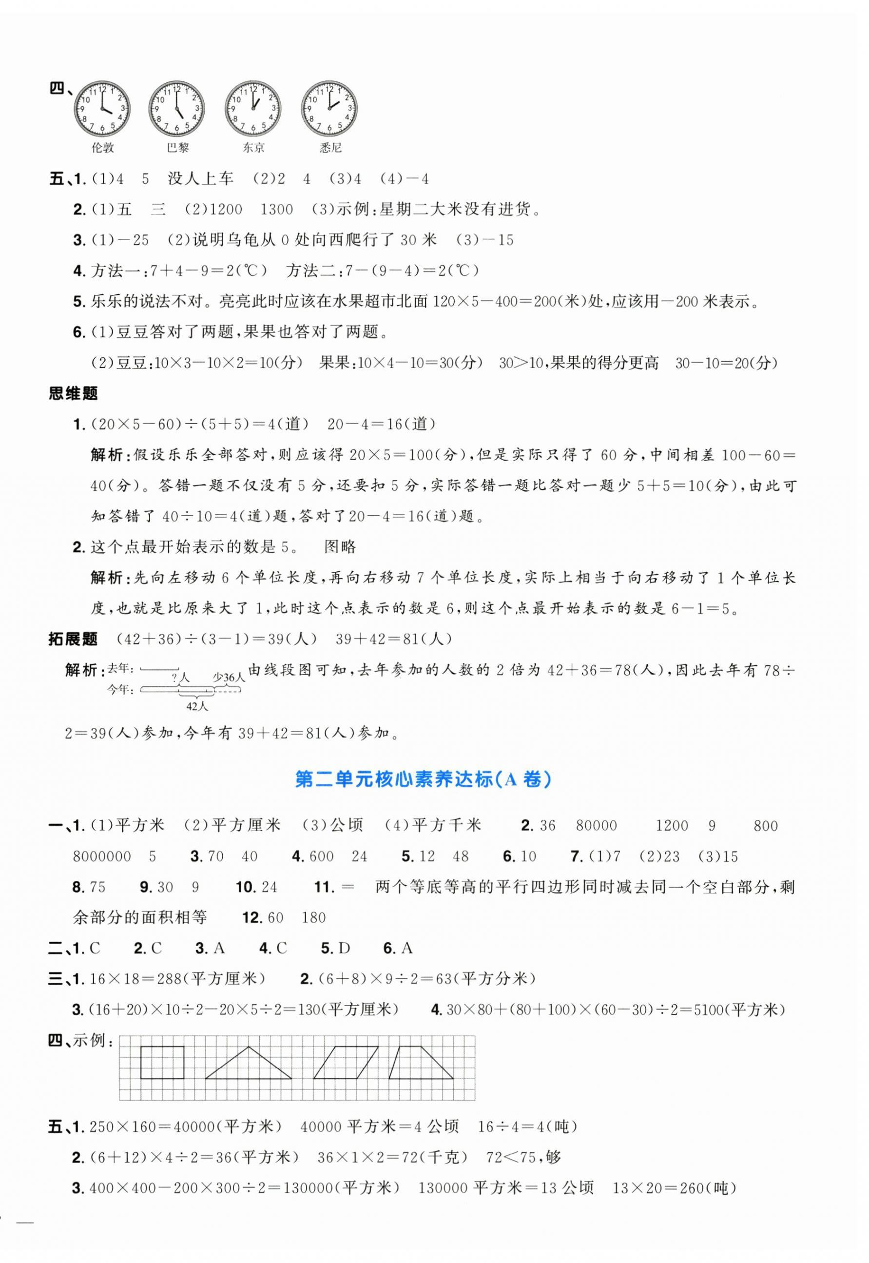 2025年阳光同学一线名师全优好卷五年级数学上册苏教版 第2页