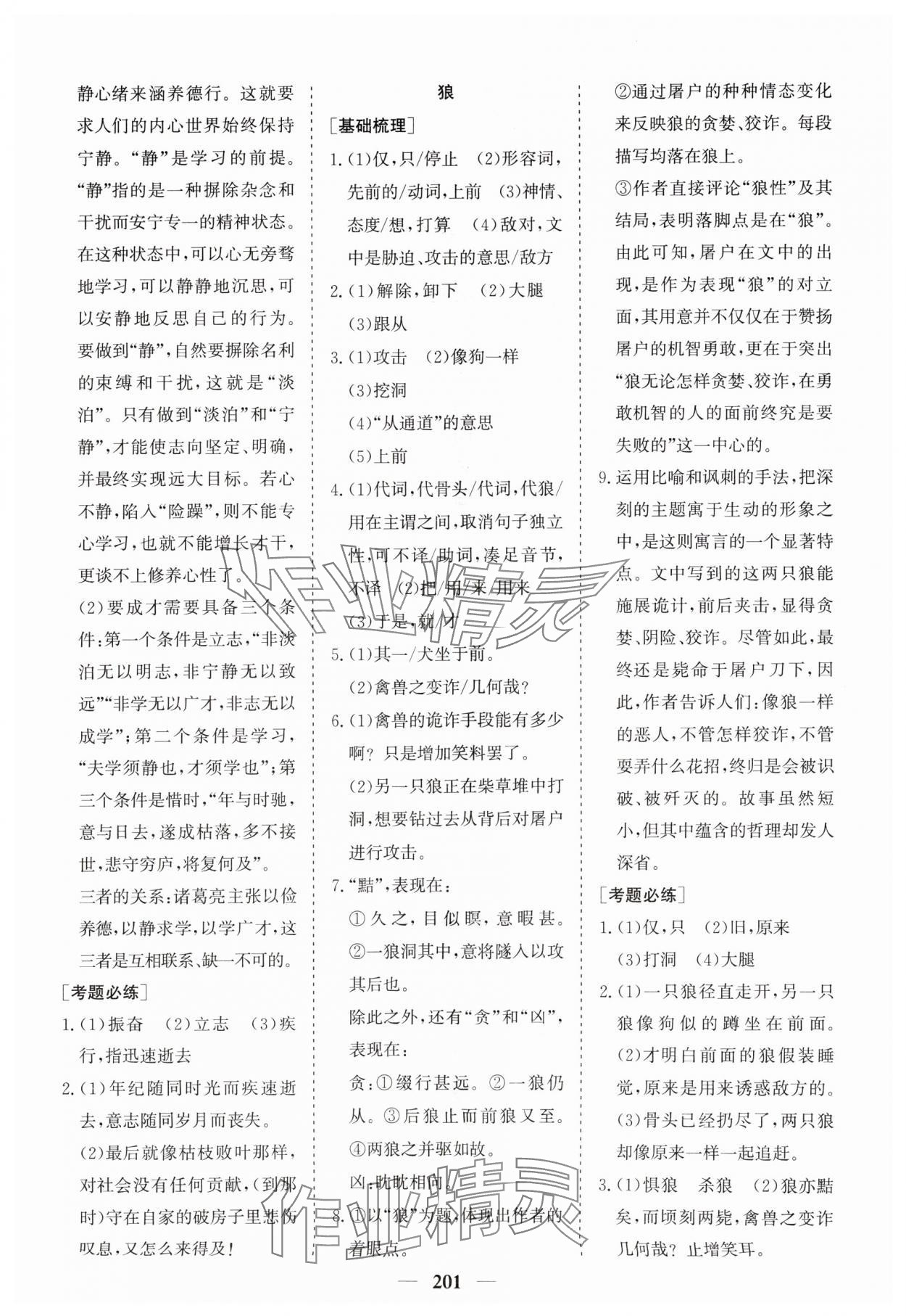 2024年點(diǎn)金考案語文 第3頁