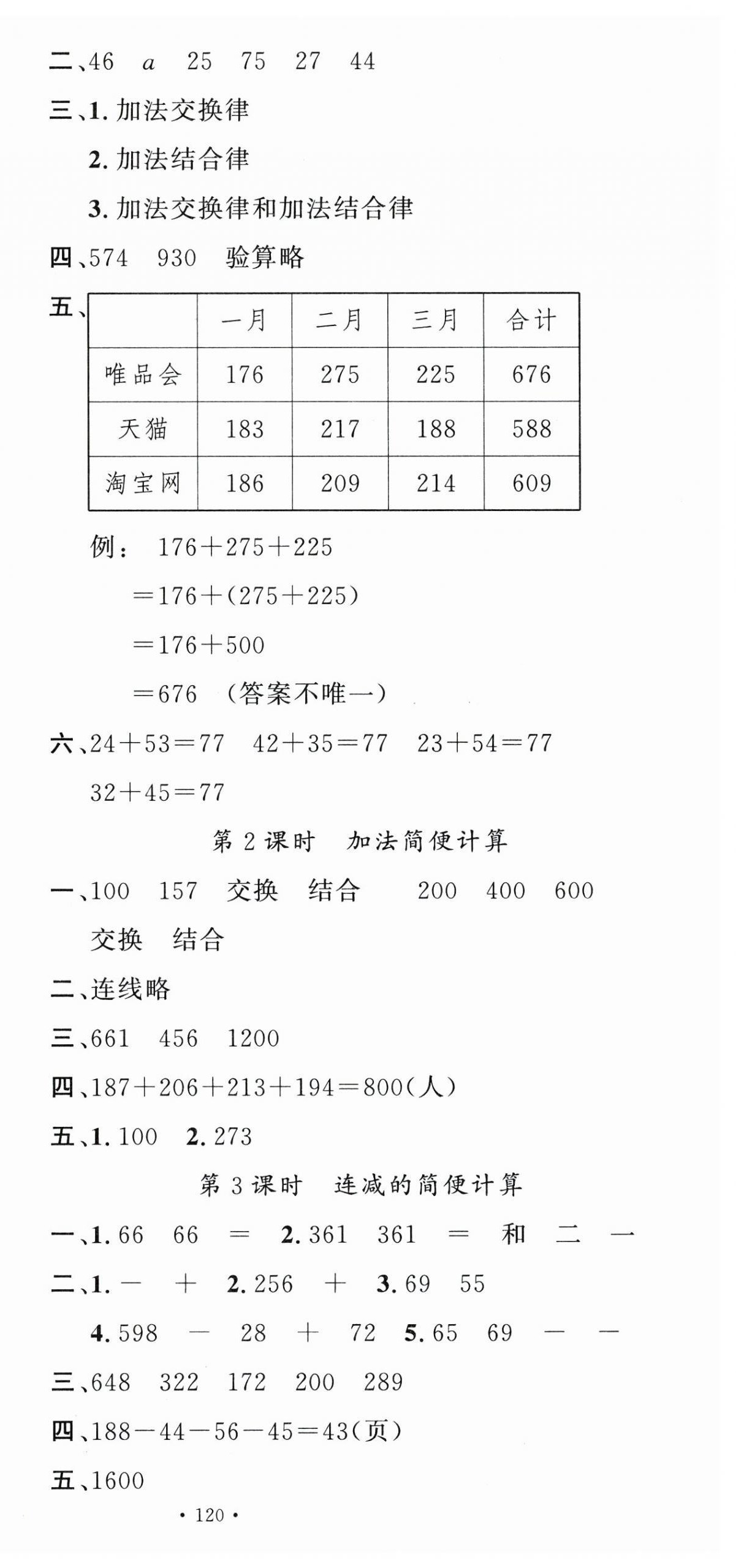 2025年名校課堂四年級數(shù)學下冊人教版 第6頁