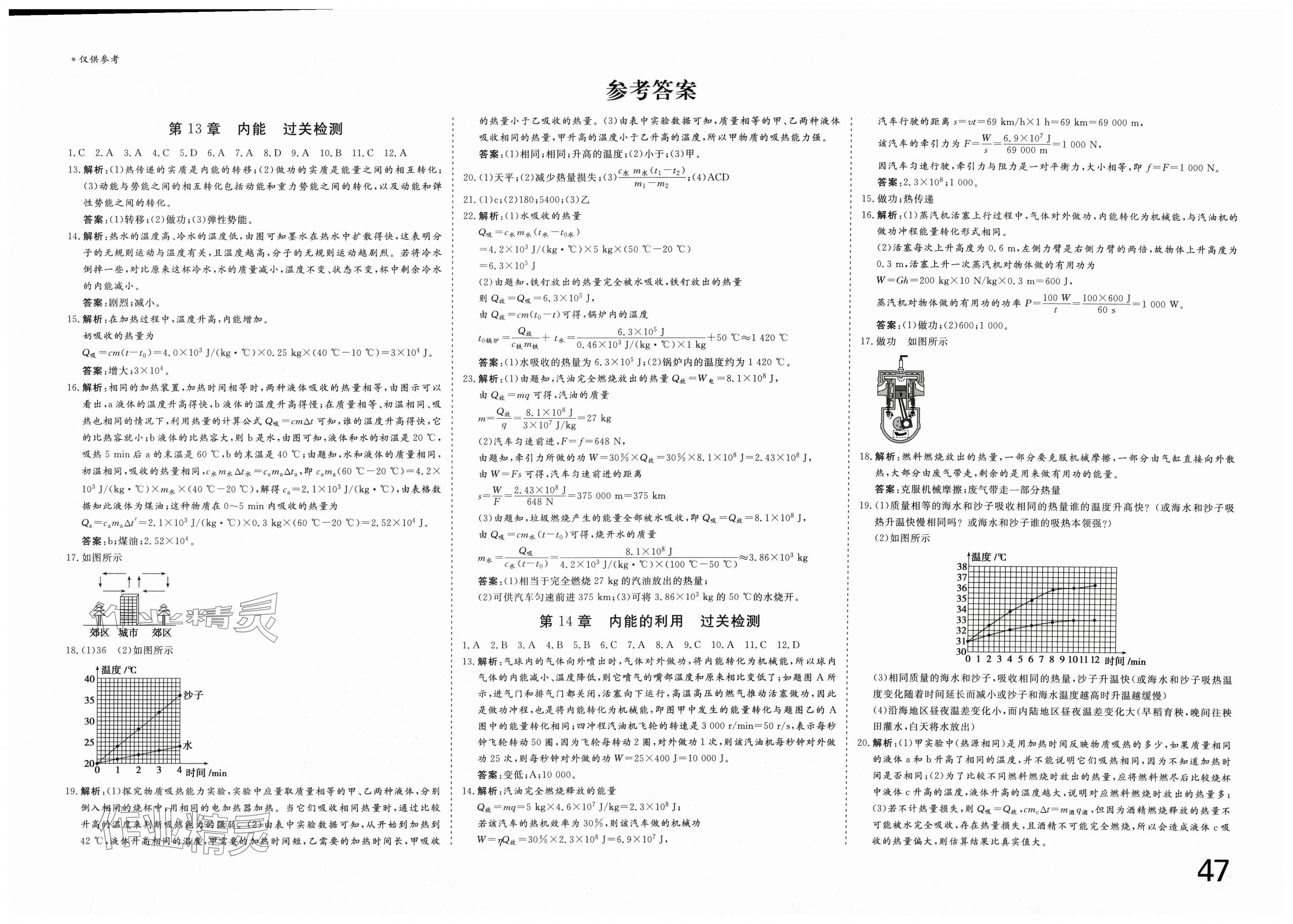 2025年智慧课堂密卷100分单元过关检测九年级物理上册人教版 第1页