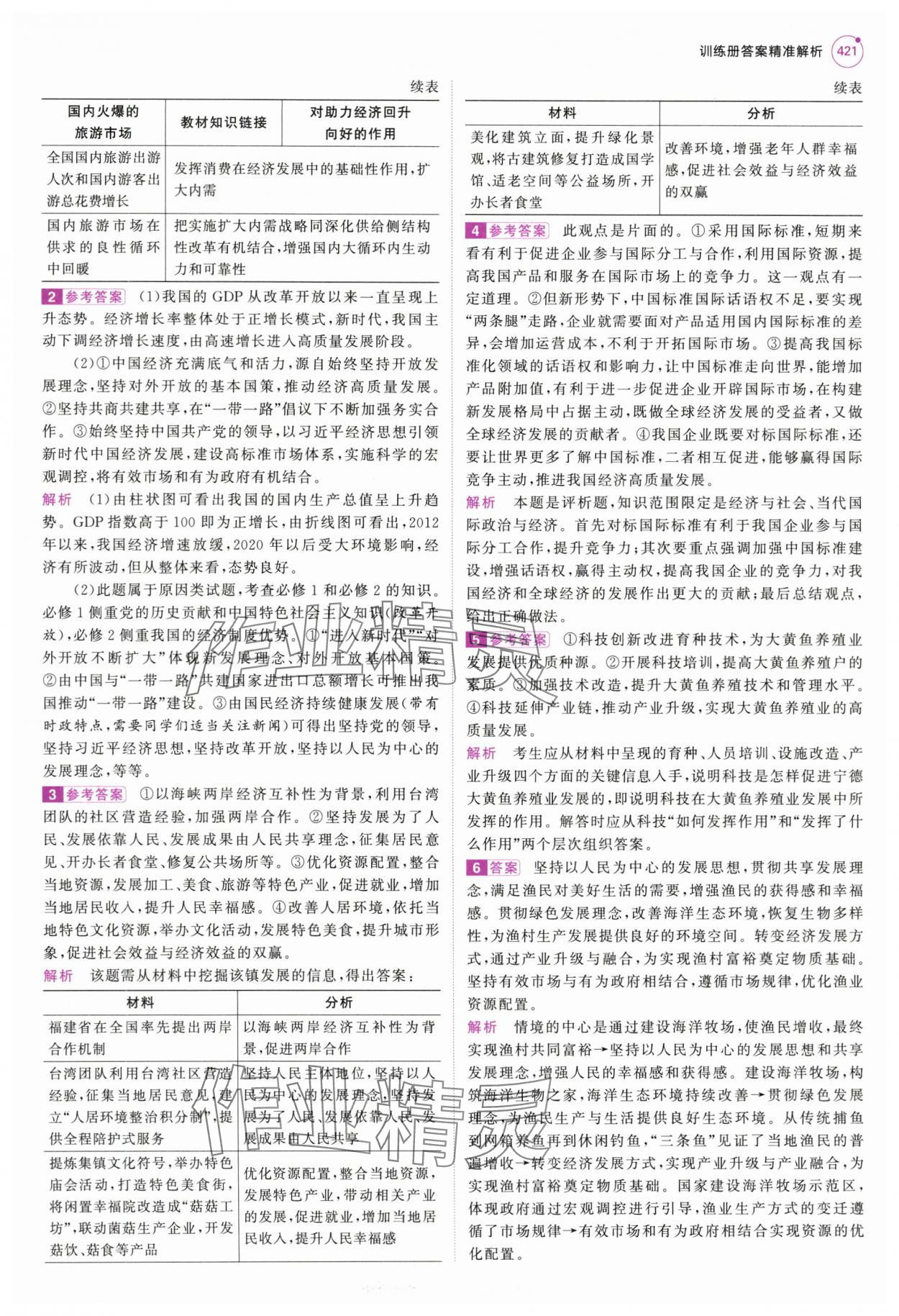 2025年5年高考3年模擬高中道德與法治全一冊人教B版 第19頁
