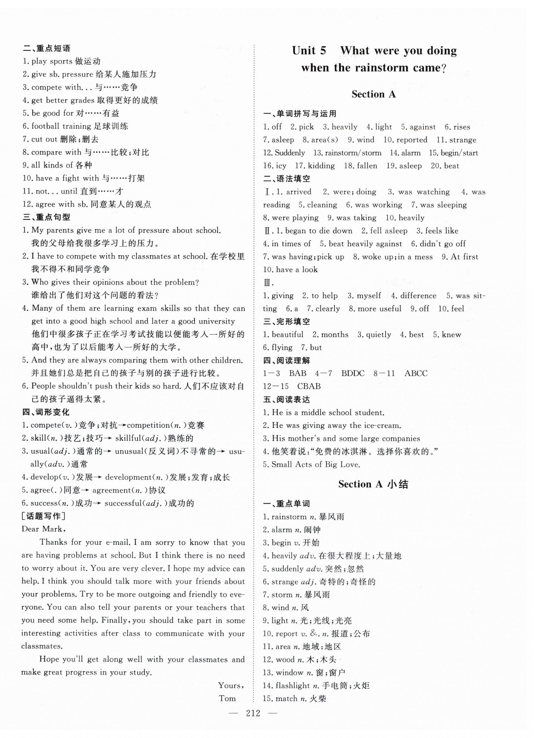 2025年練考風向標八年級英語下冊人教版濟寧專版 第8頁