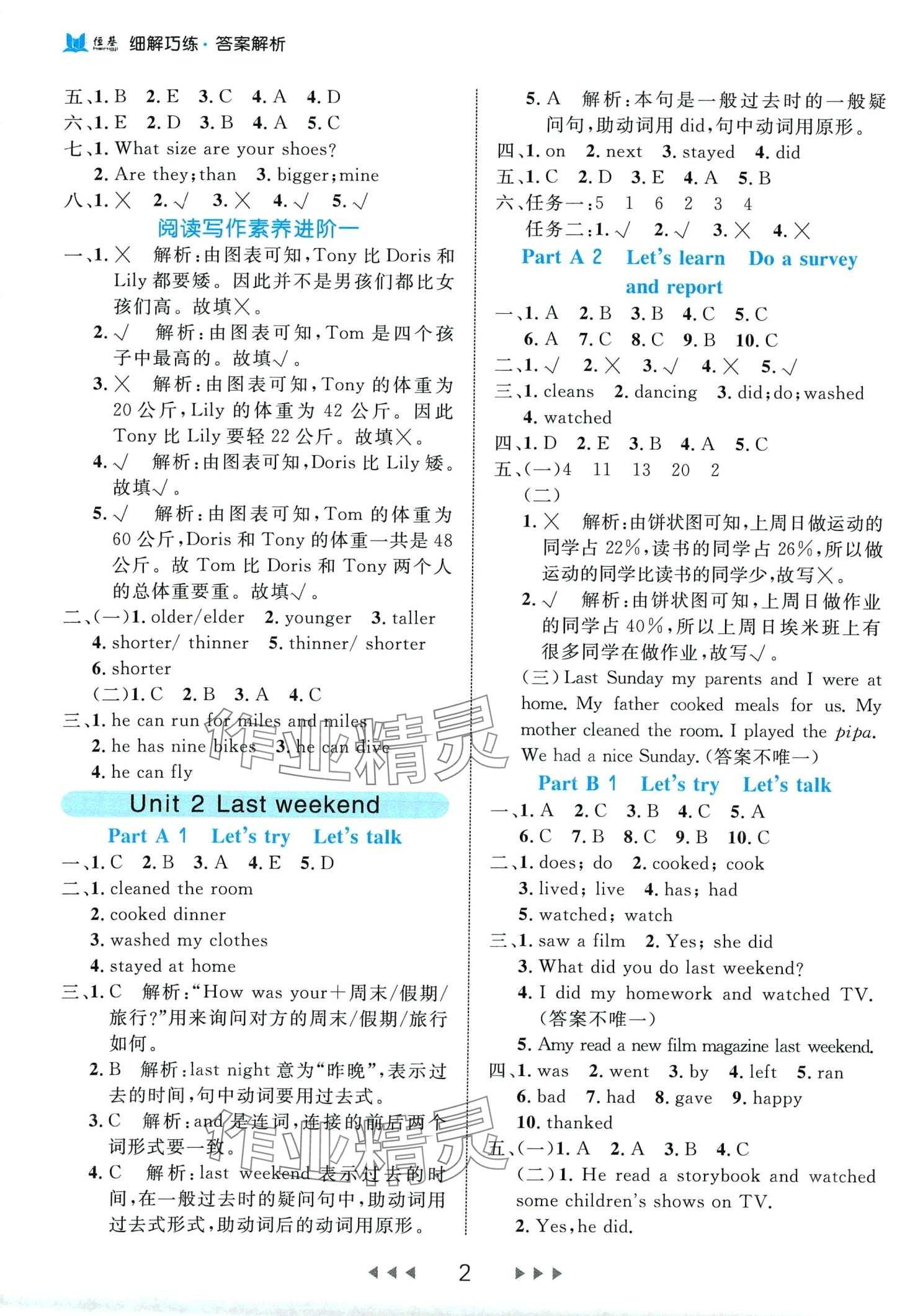 2024年細(xì)解巧練六年級(jí)英語(yǔ)下冊(cè)人教版 第2頁(yè)