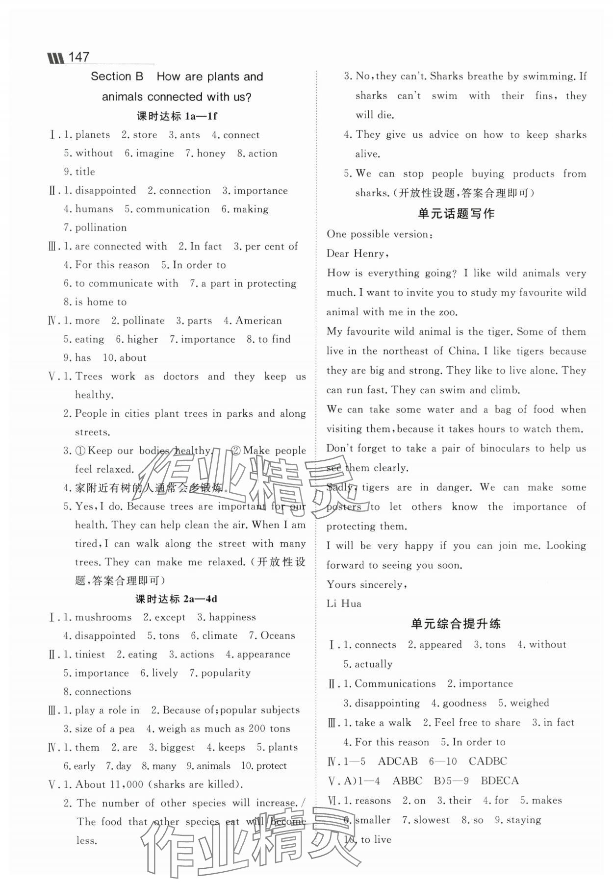 2025年同行学案学练测八年级英语上册人教版 第6页