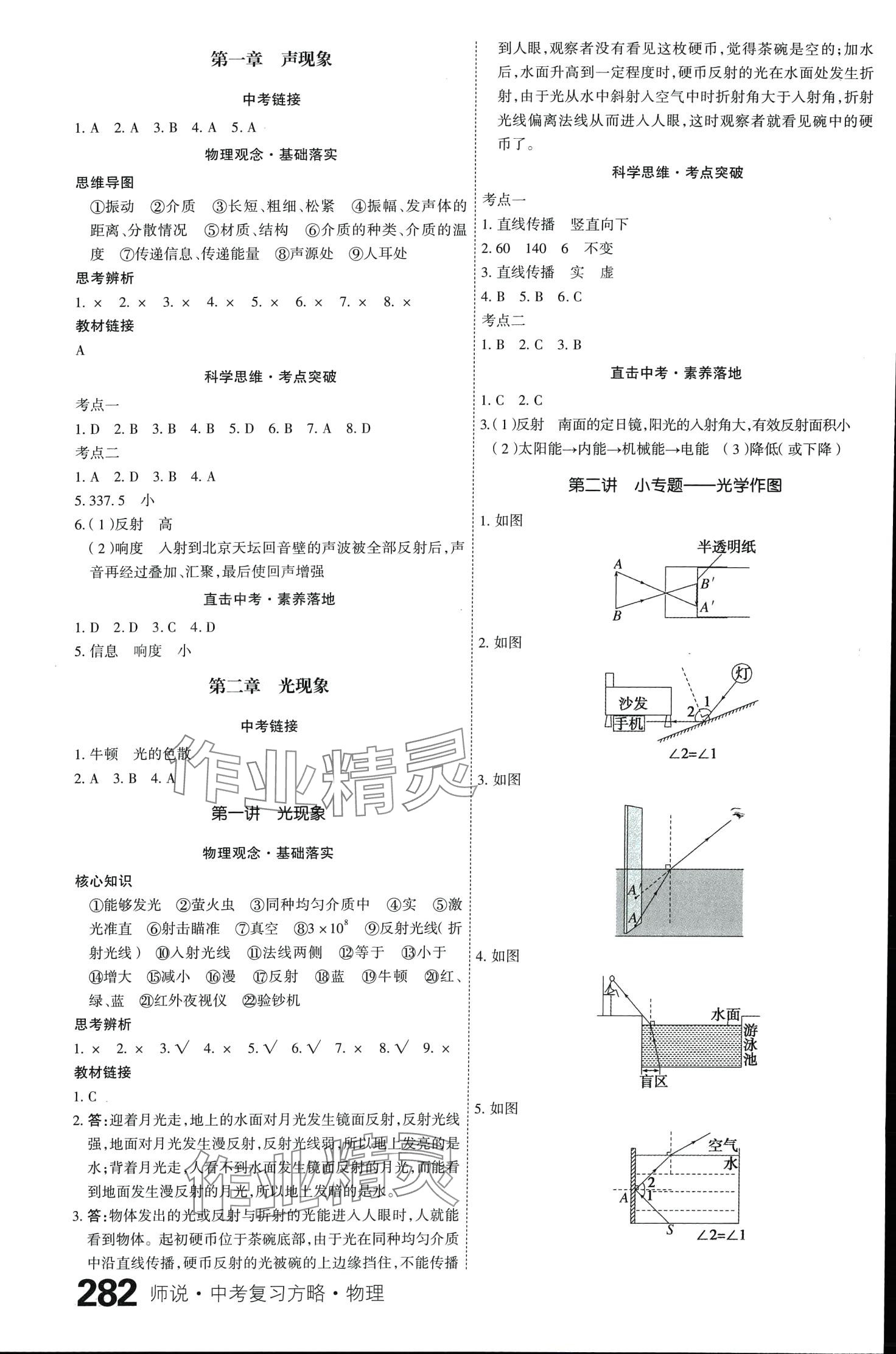 2024年師說中考物理中考山西專版 第1頁