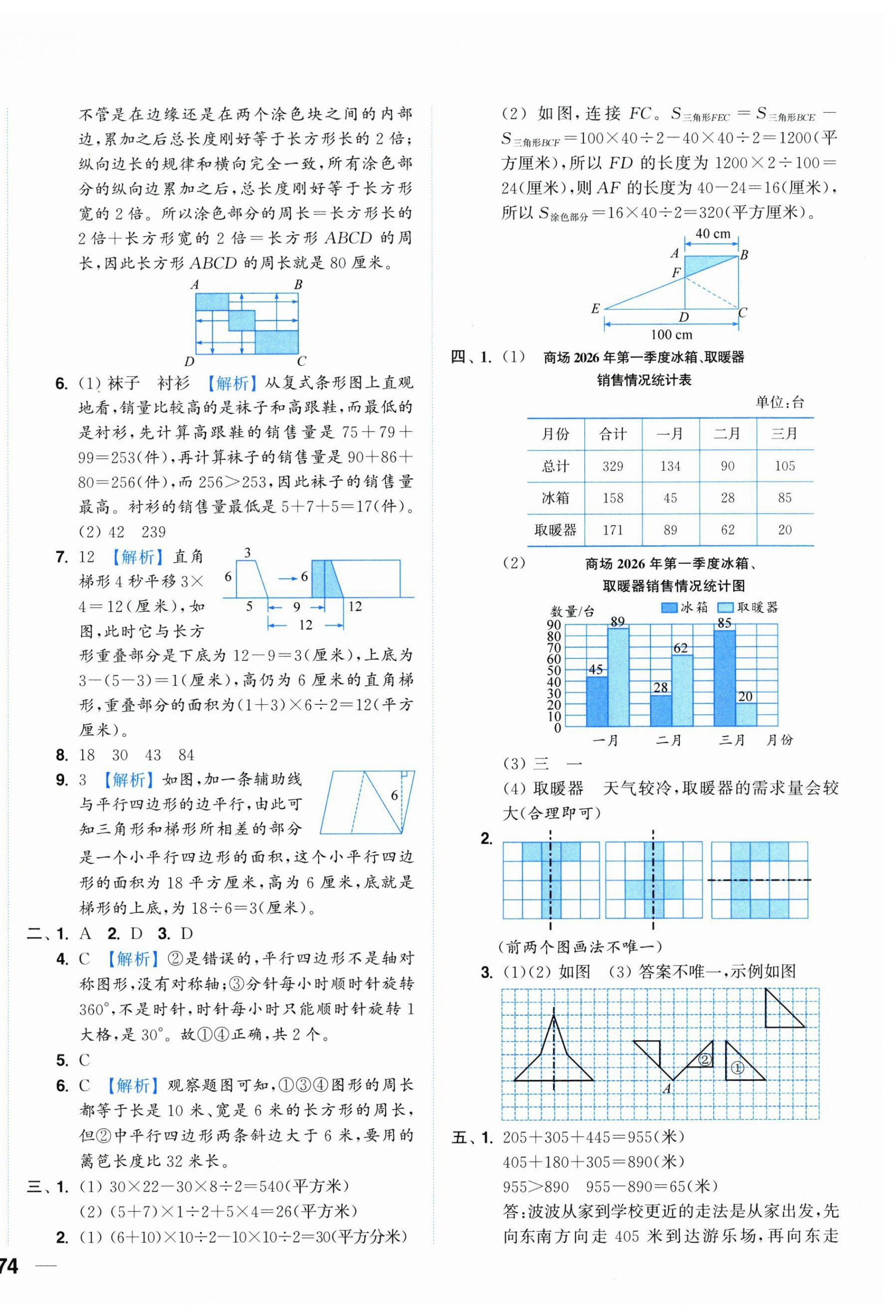 2026年小题狂做全程测评卷五年级数学上册苏教版&nbsp;第12页