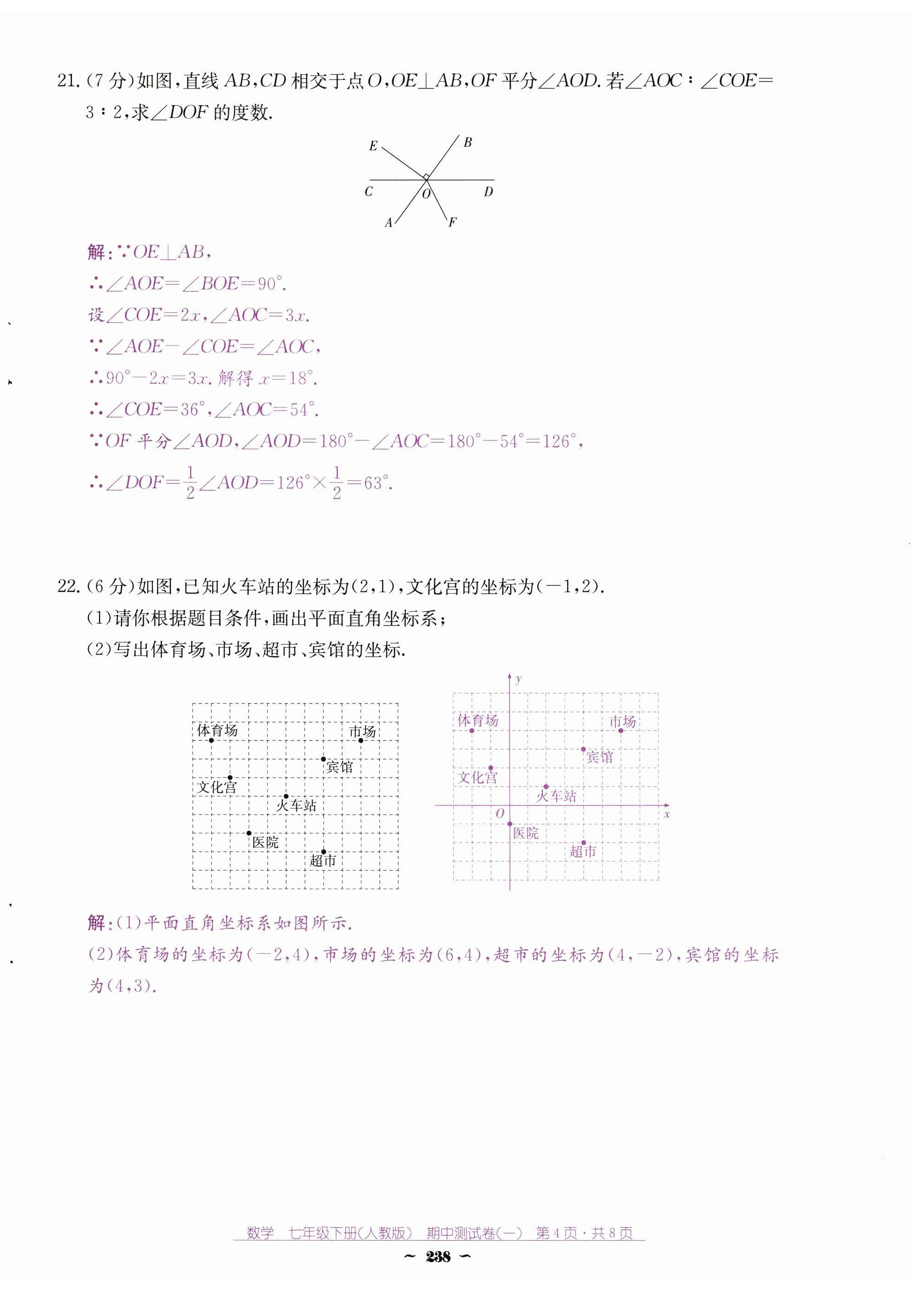 2025年云南省標(biāo)準(zhǔn)教輔優(yōu)佳學(xué)案七年級(jí)數(shù)學(xué)下冊(cè)人教版 第28頁(yè)