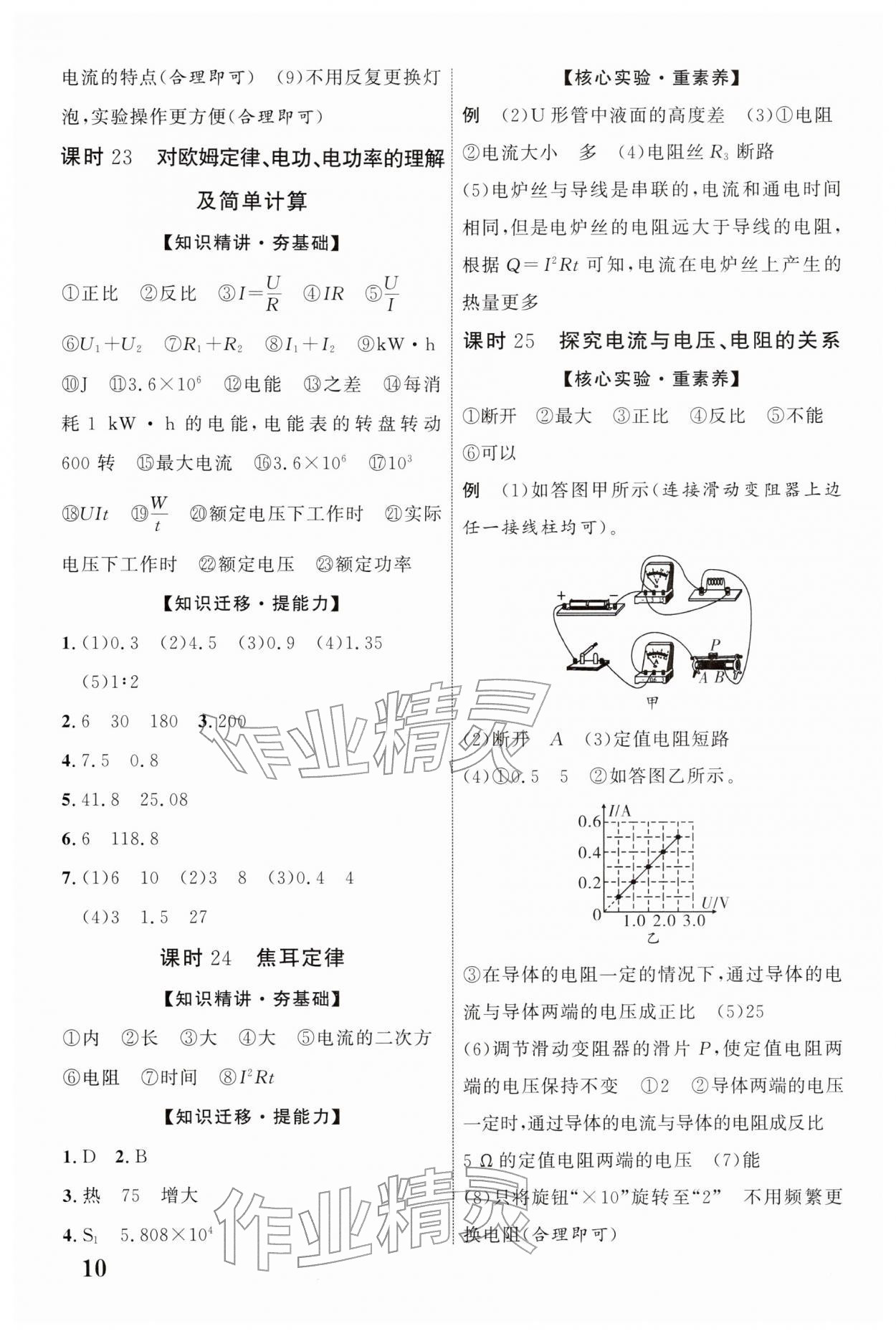 2026年中考總復(fù)習(xí)優(yōu)化指導(dǎo)物理云南專(zhuān)版&nbsp;第10頁(yè)