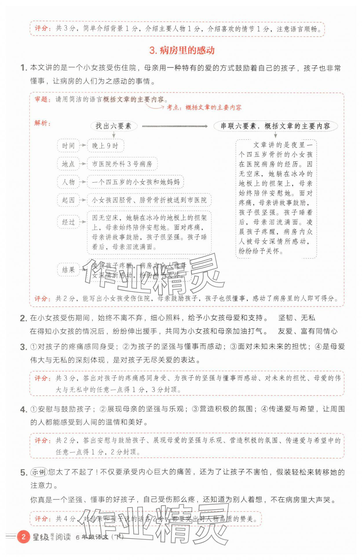 2025年魔卡阅读目标训练法六年级语文下册人教版 第2页