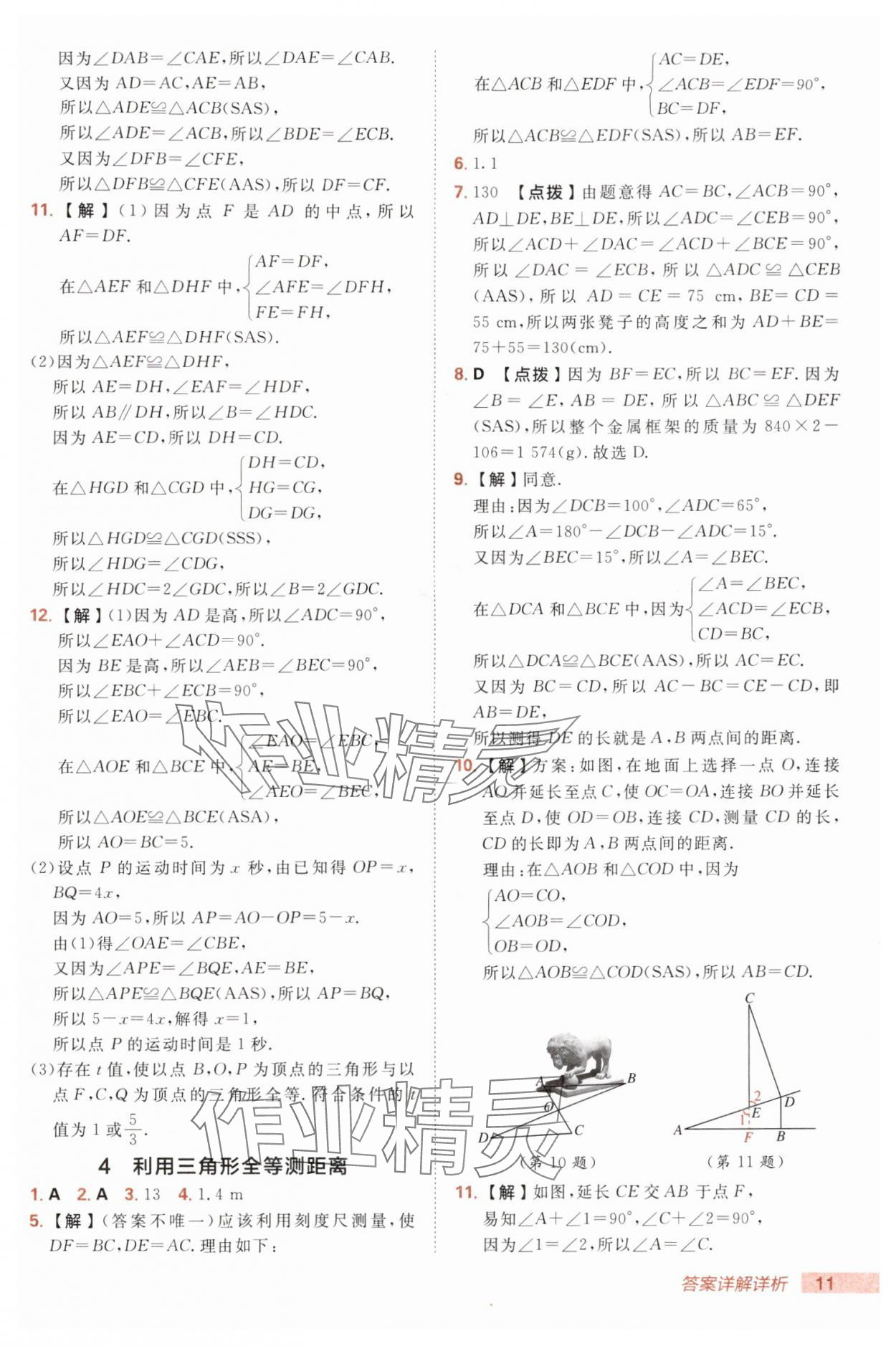 2025年综合应用创新题典中点七年级数学上册鲁教版五四制 第11页