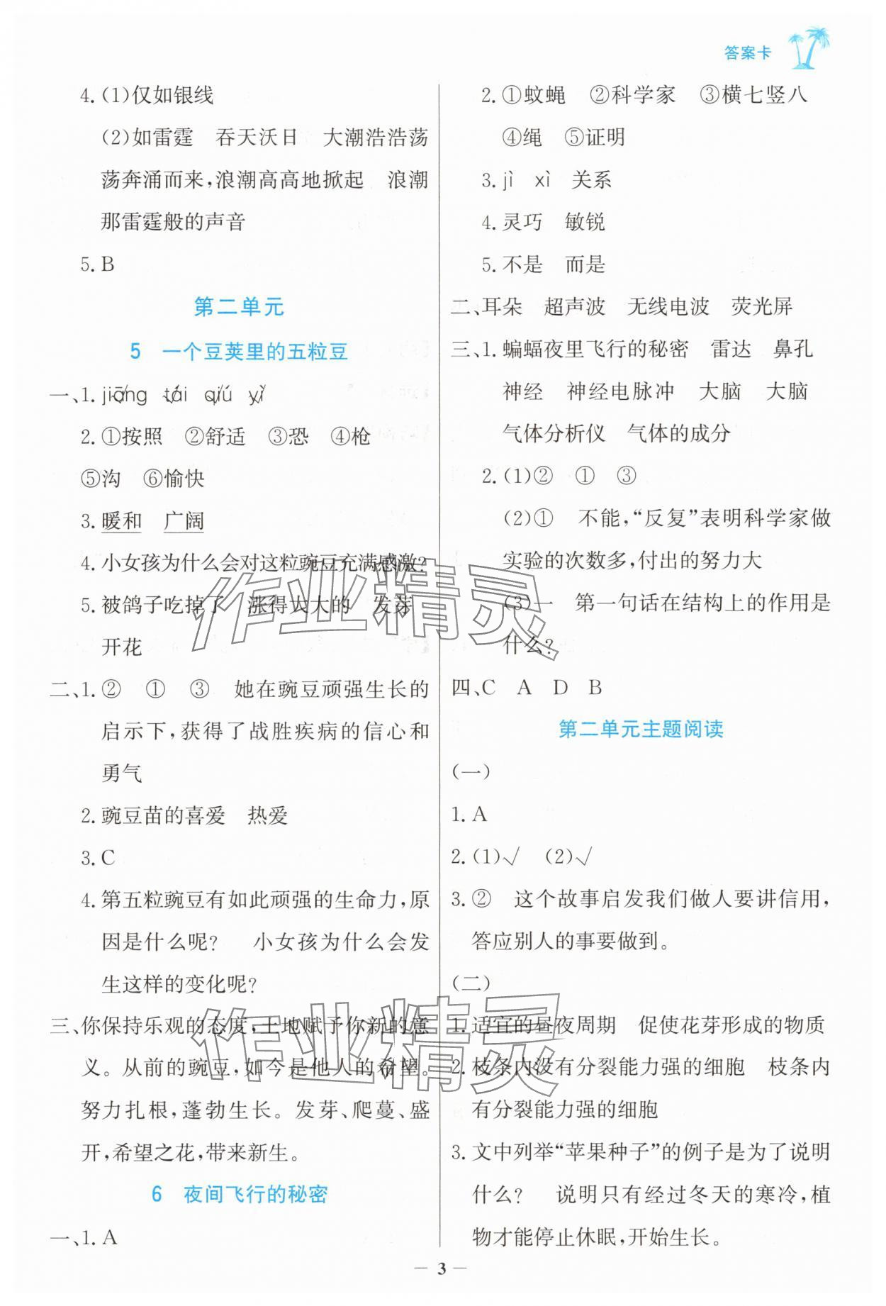 2025年世紀(jì)金榜金榜小博士四年級(jí)語(yǔ)文上冊(cè)人教版 第3頁(yè)