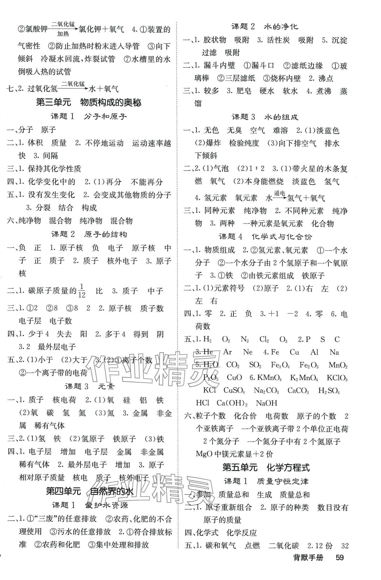 2024年課堂點(diǎn)睛九年級(jí)化學(xué)全一冊(cè)人教版貴州專版 第2頁(yè)