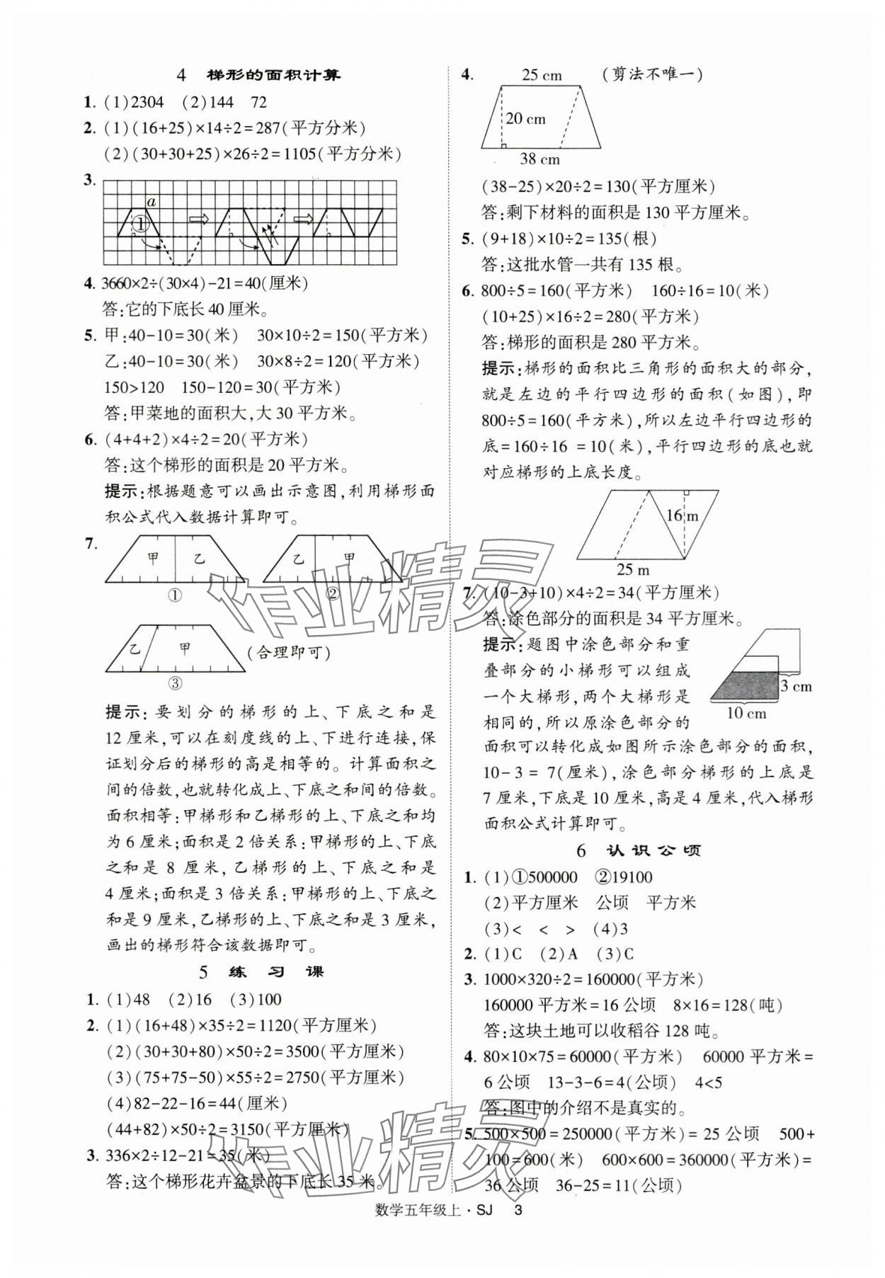 2024年經(jīng)綸學(xué)典提高班五年級數(shù)學(xué)上冊蘇教版 第3頁