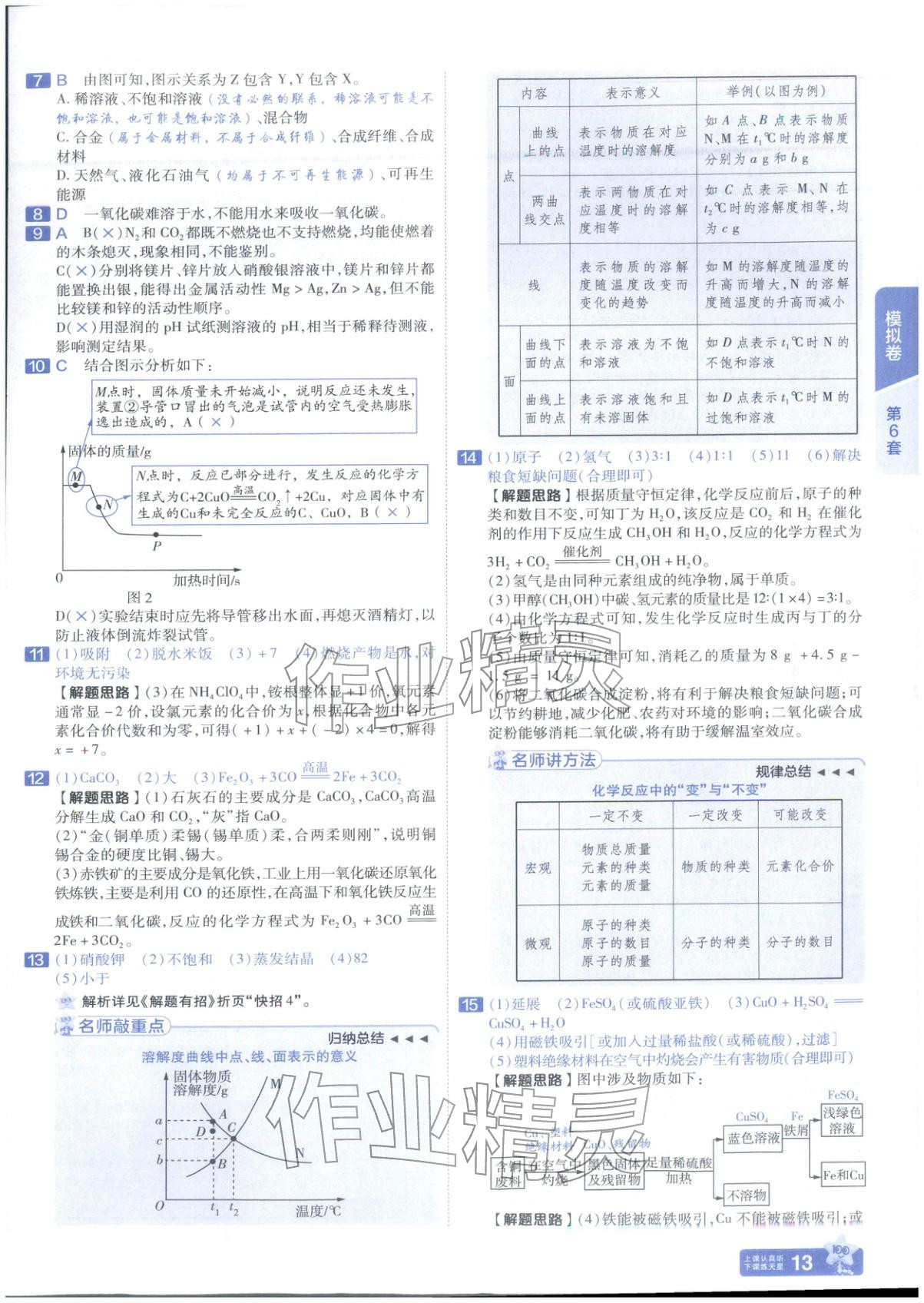 2026年金考卷中考45套汇编化学河北专版 第12页