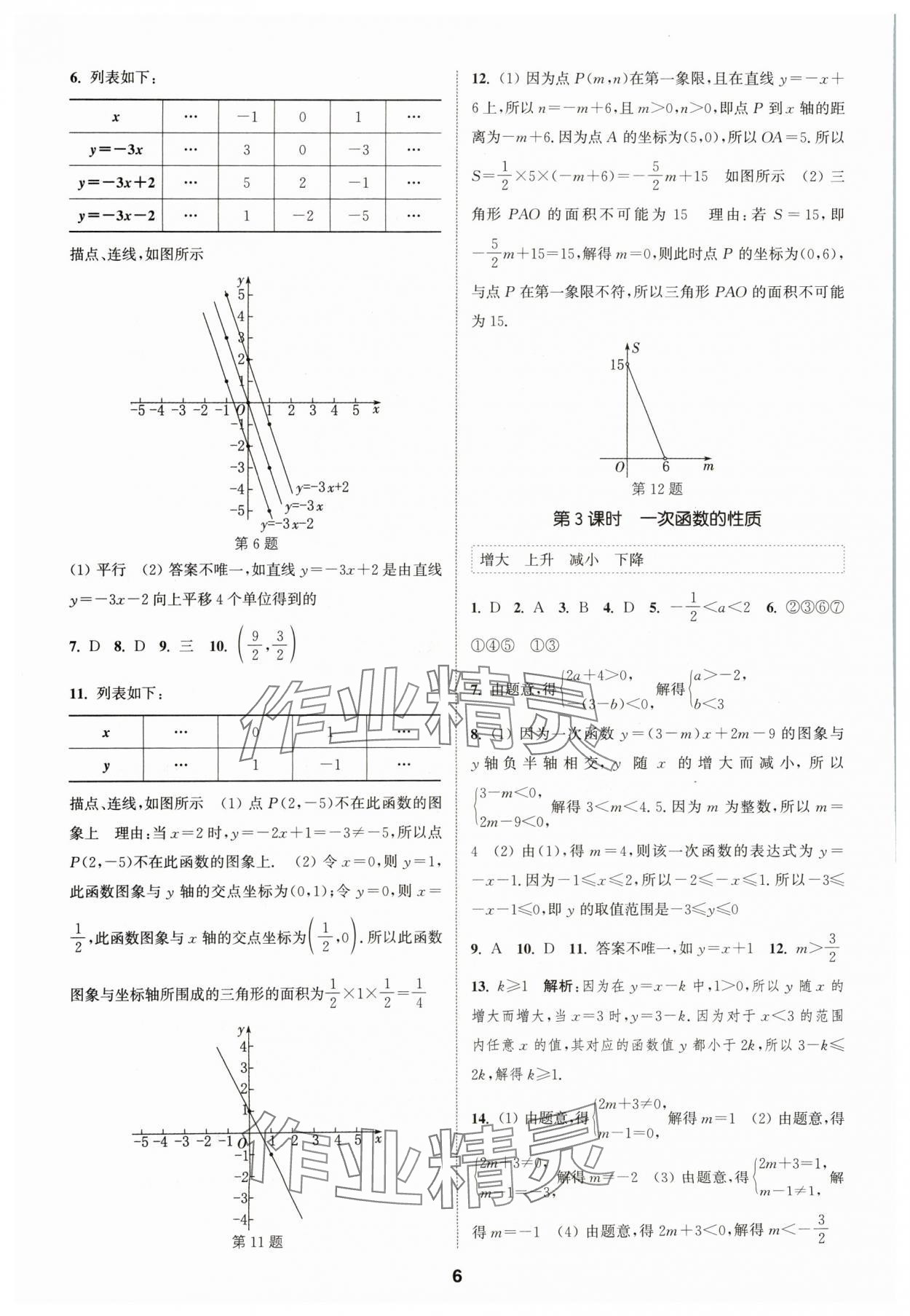 2024年通城学典课时作业本八年级数学上册沪科版安徽专版 第6页