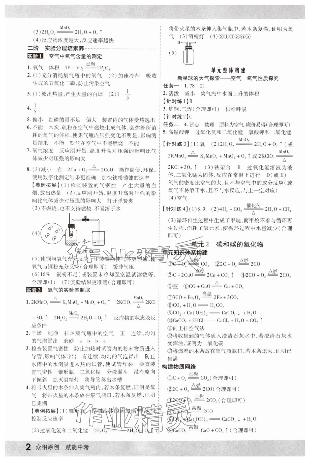 2025年众相原创赋能中考化学广西专版 第2页