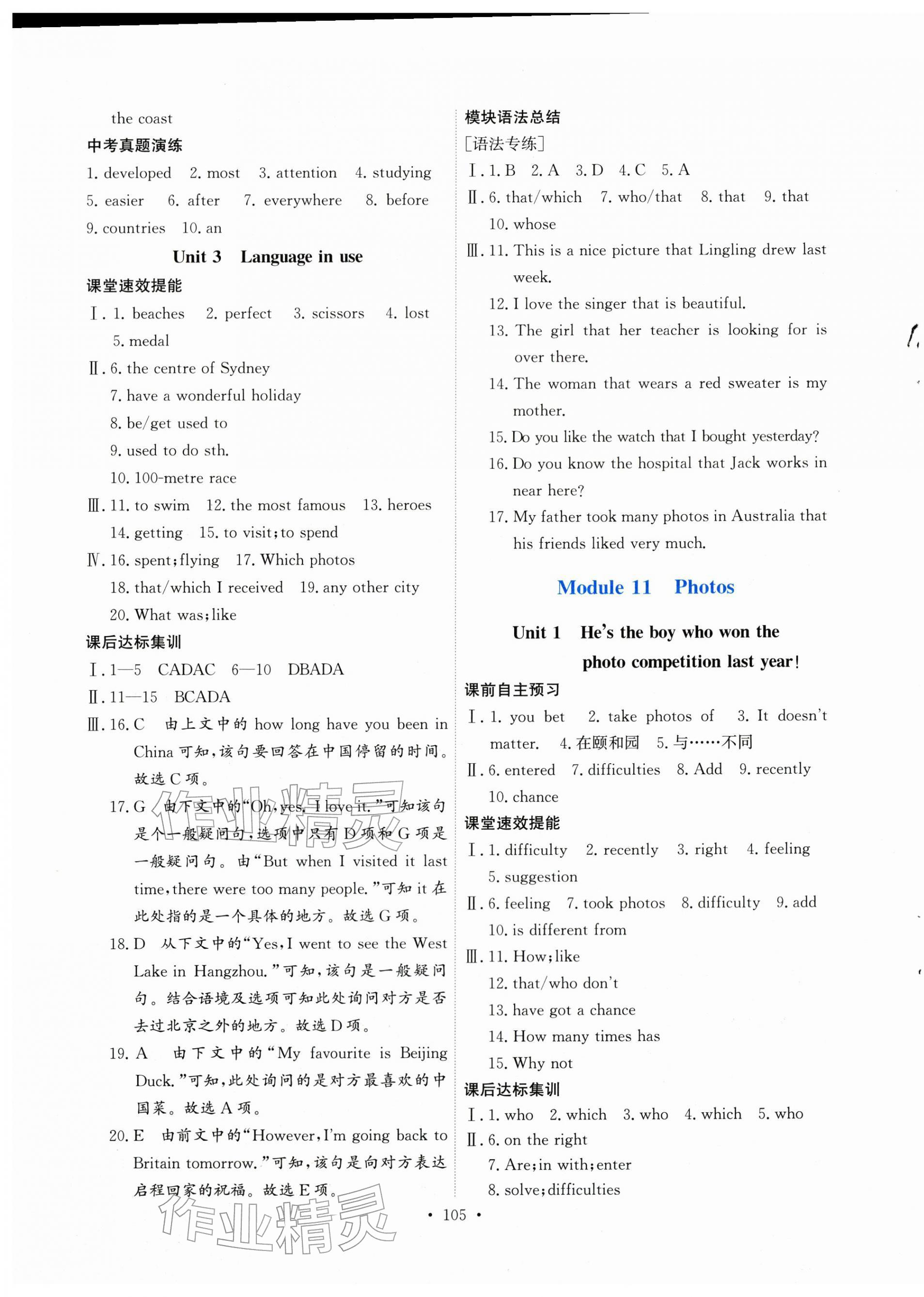 2025年同步练习延边教育出版社九年级英语全一册外研版&nbsp;第13页