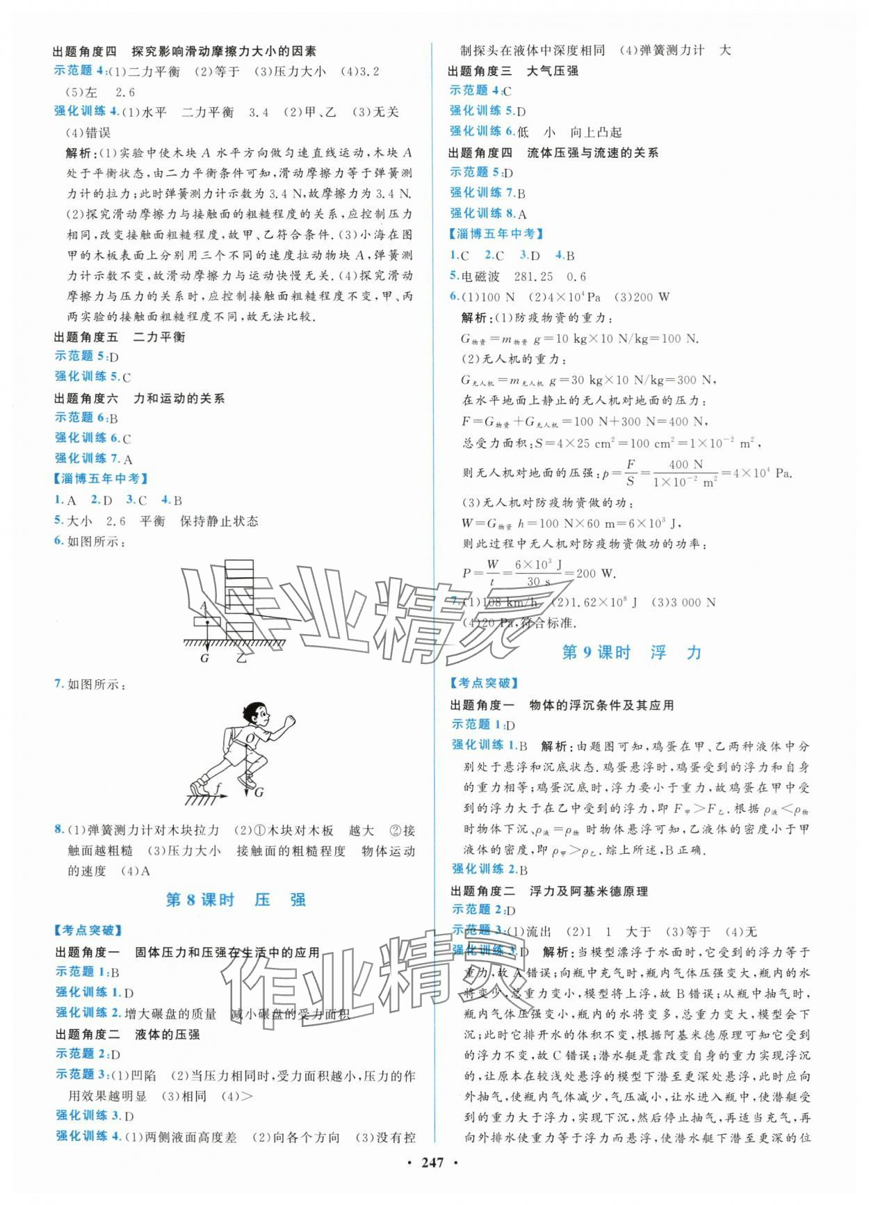 2024年初中總復(fù)習(xí)山東文藝出版社物理淄博專版 第3頁(yè)