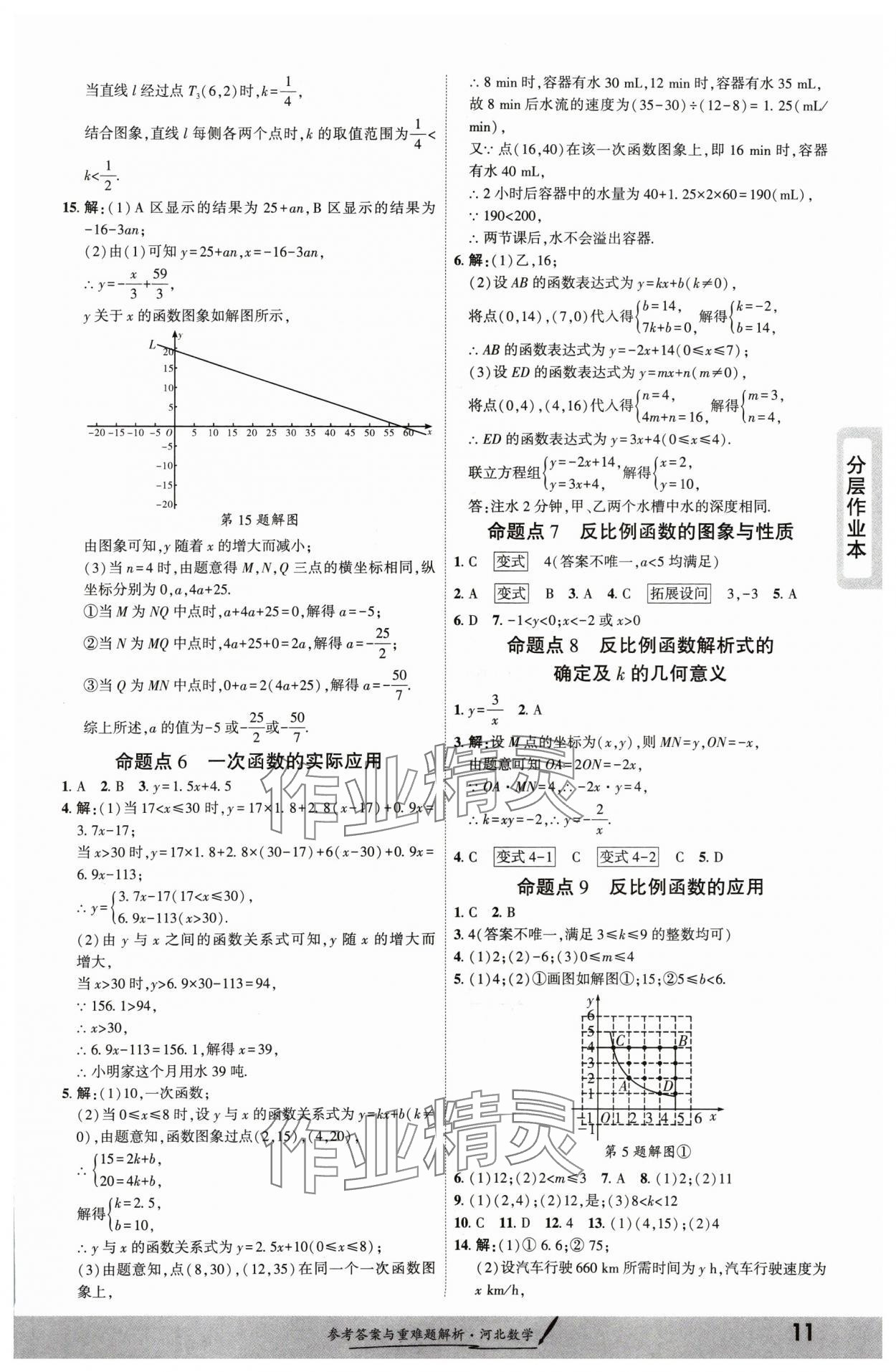 2025年一戰(zhàn)成名考前新方案數(shù)學(xué)河北中考 參考答案第10頁(yè)