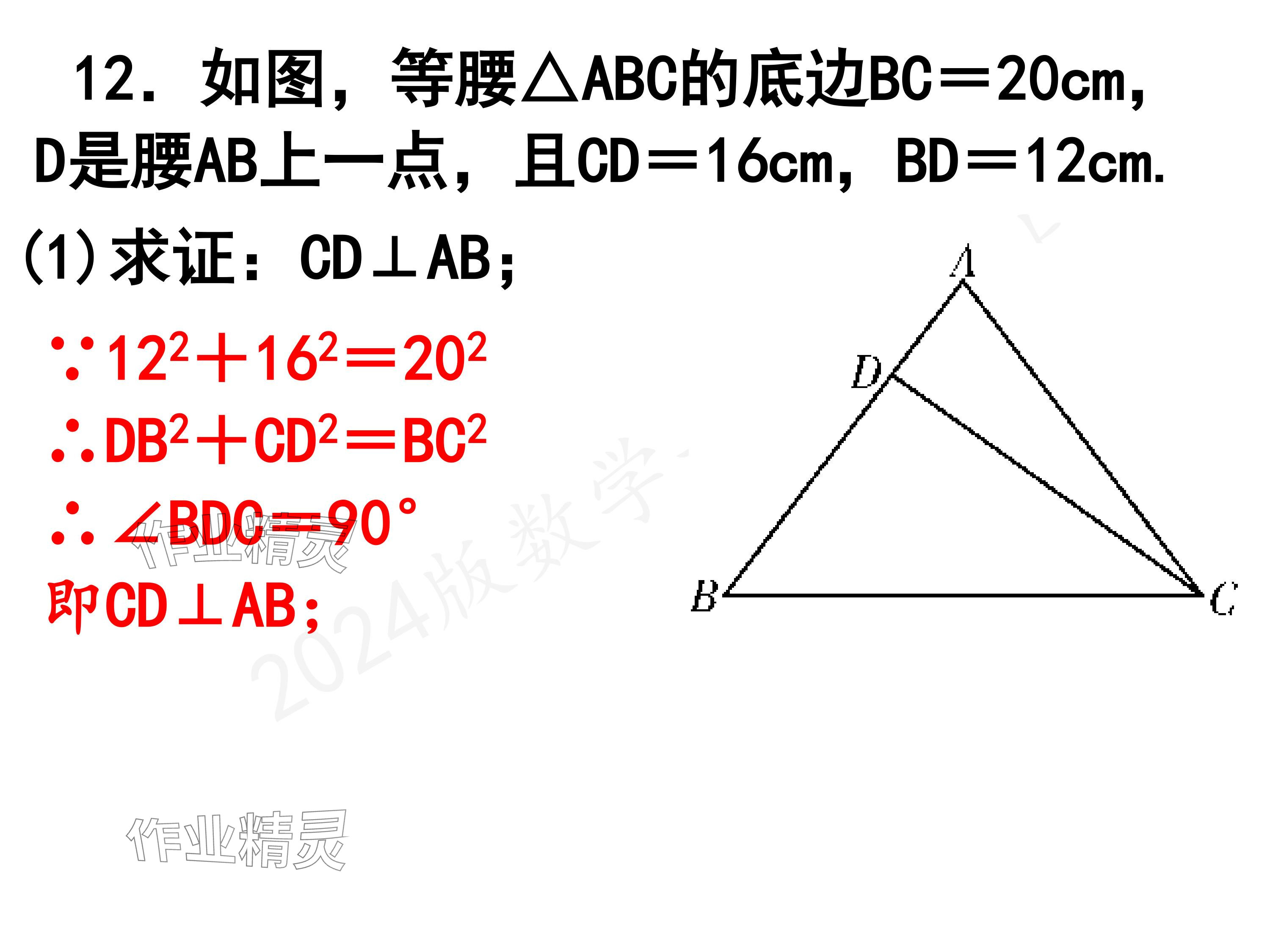 2024年一本通武漢出版社八年級(jí)數(shù)學(xué)上冊(cè)北師大版精簡版 參考答案第26頁