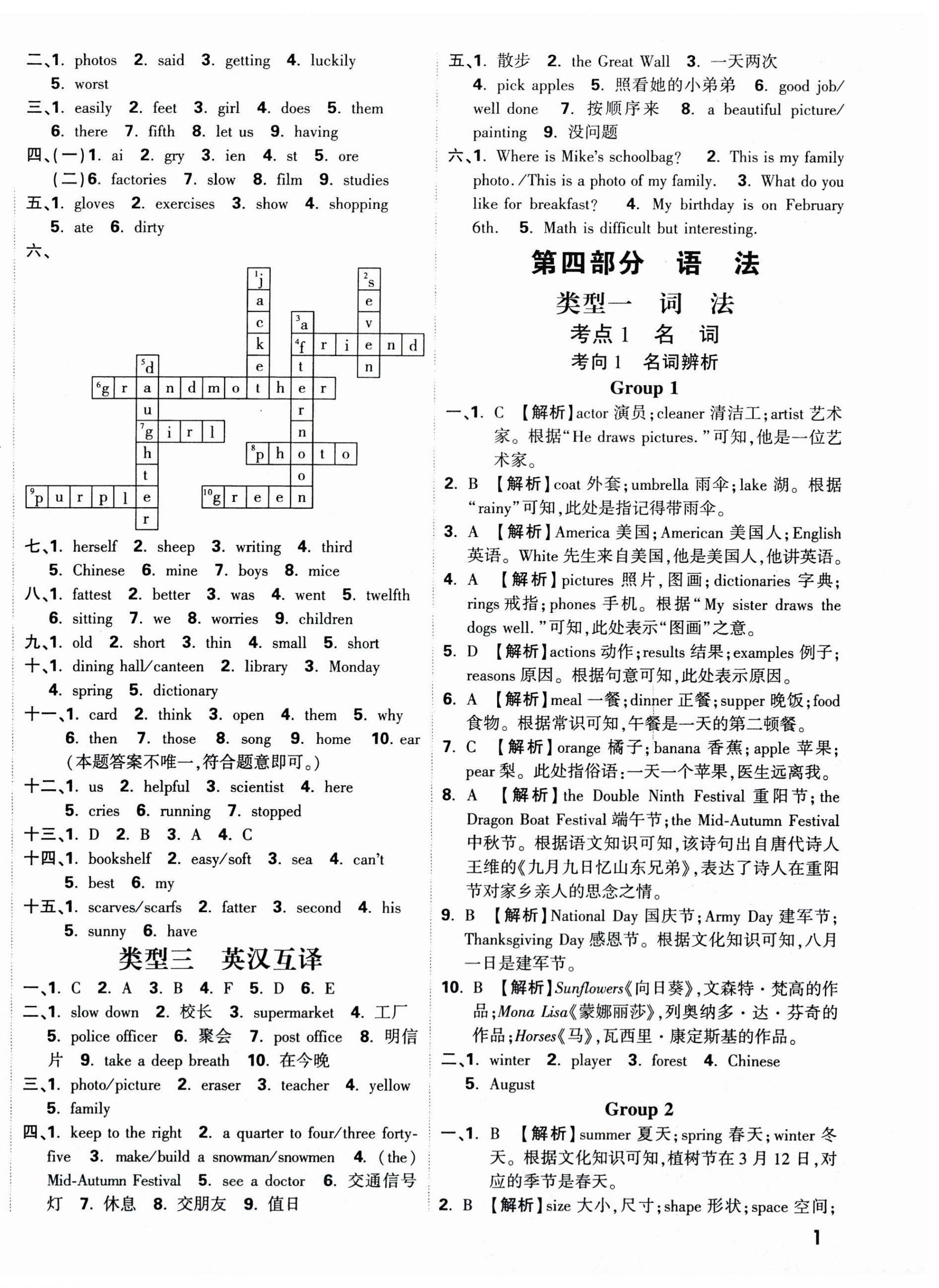 2025年重點(diǎn)中學(xué)招生分班五年真題分類卷五年級(jí)英語(yǔ) 第2頁(yè)