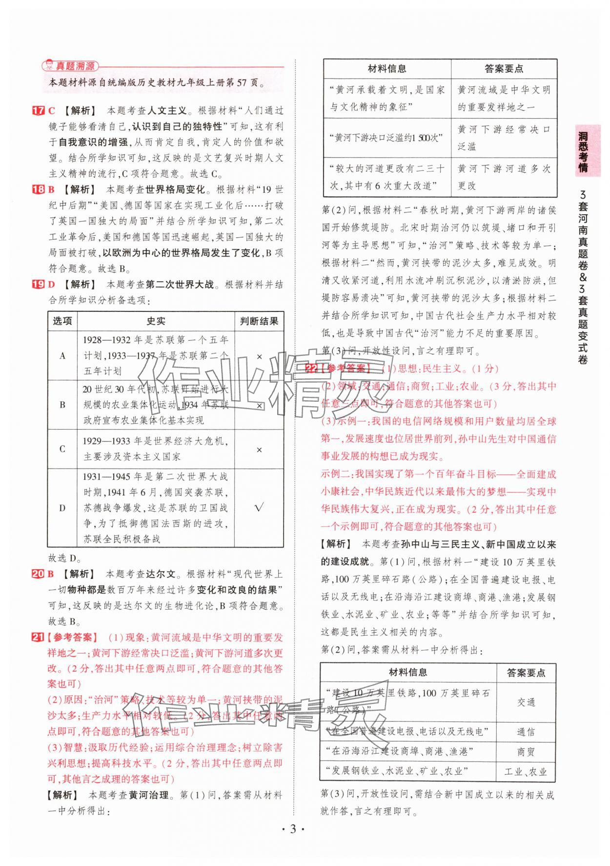 2025年鼎成中考河南中考真題匯編歷史中考 第3頁(yè)