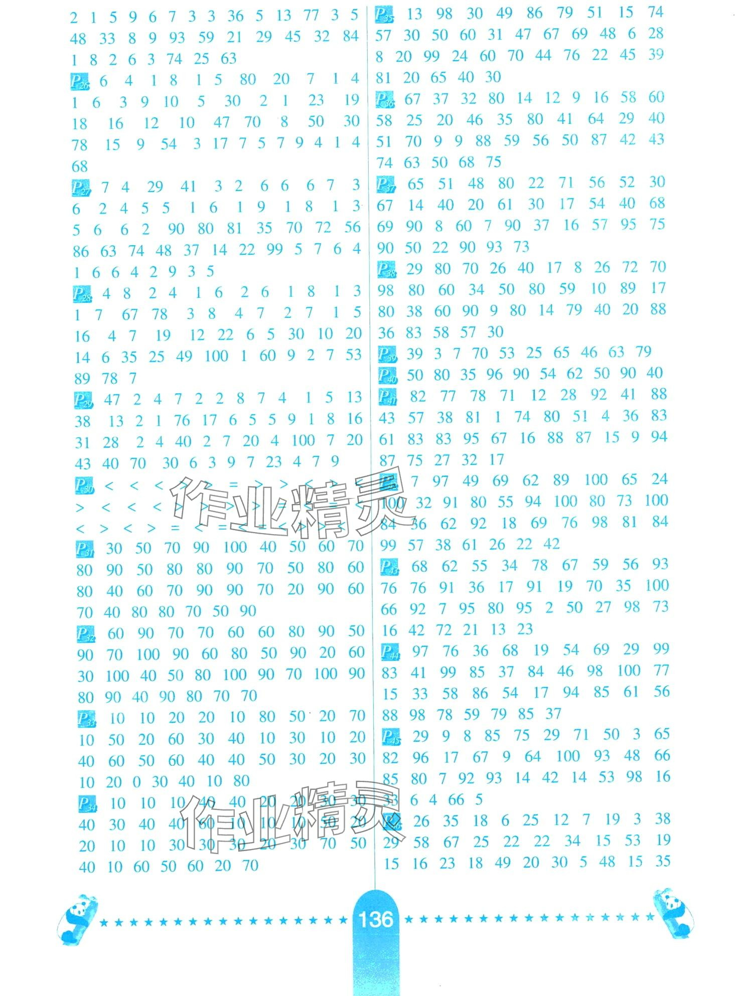 2024年口算題卡河北少年兒童出版社一年級數(shù)學(xué)下冊冀教版 第2頁