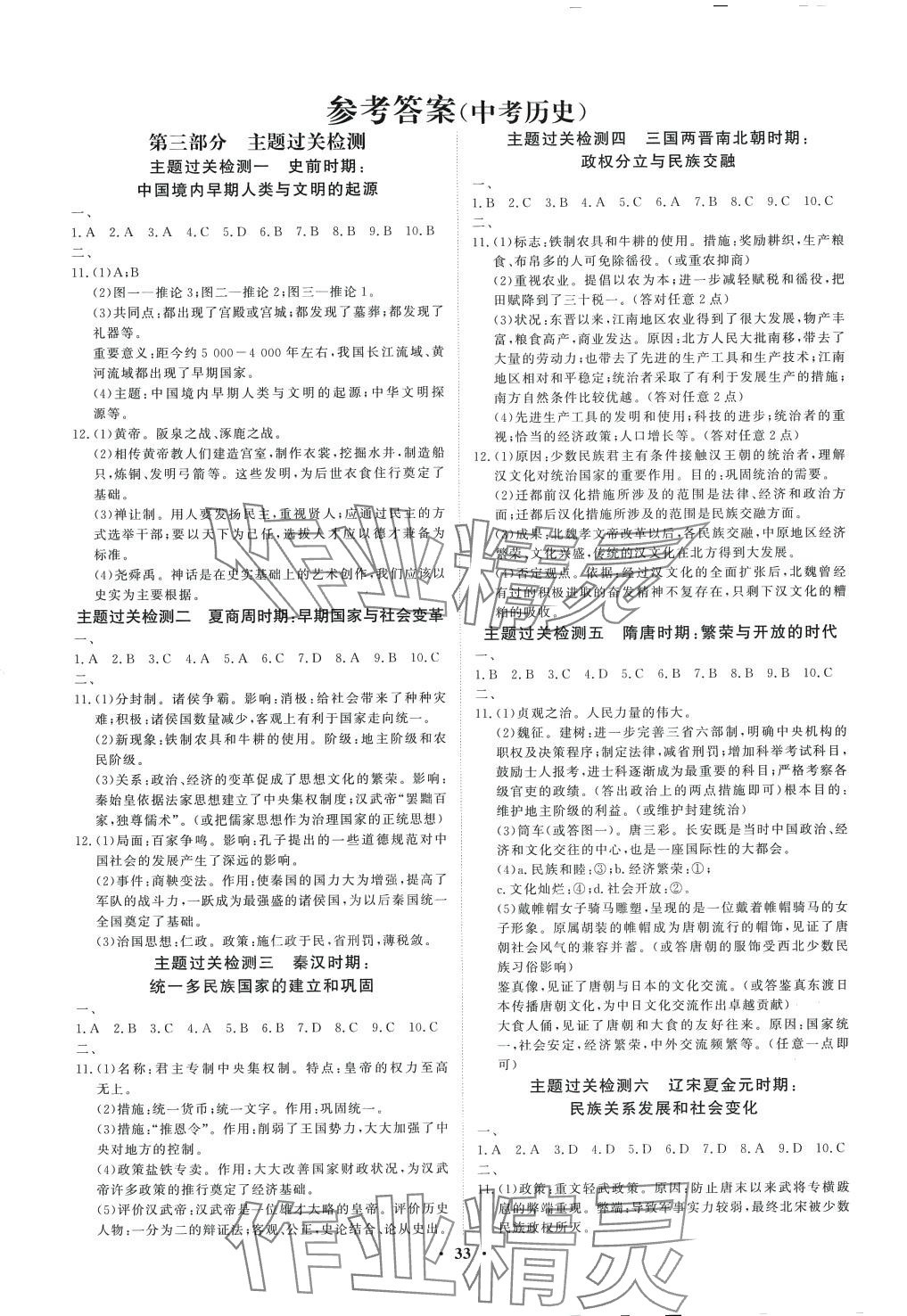 2024年青于藍課堂中考總復(fù)習(xí)歷史中考 第1頁