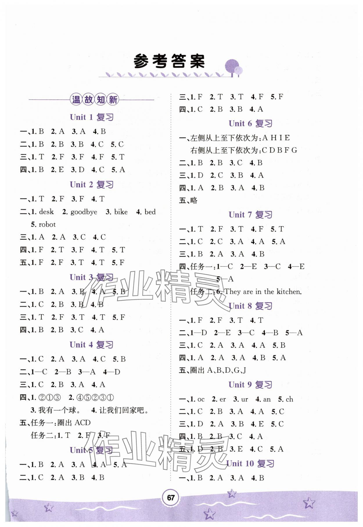 2025年桂壯紅皮書暑假天地河北少年兒童出版社三年級英語科普版 第1頁