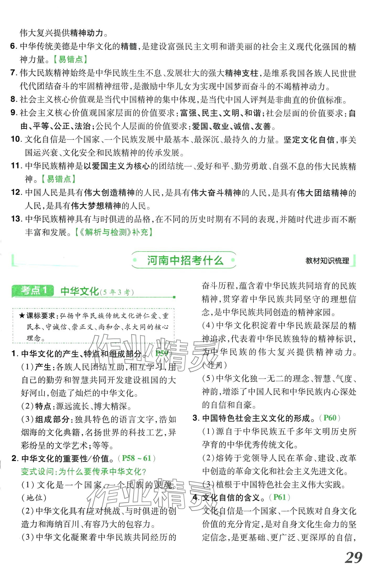2024年領(lǐng)揚文化中考研究道德與法治河南專版 第29頁