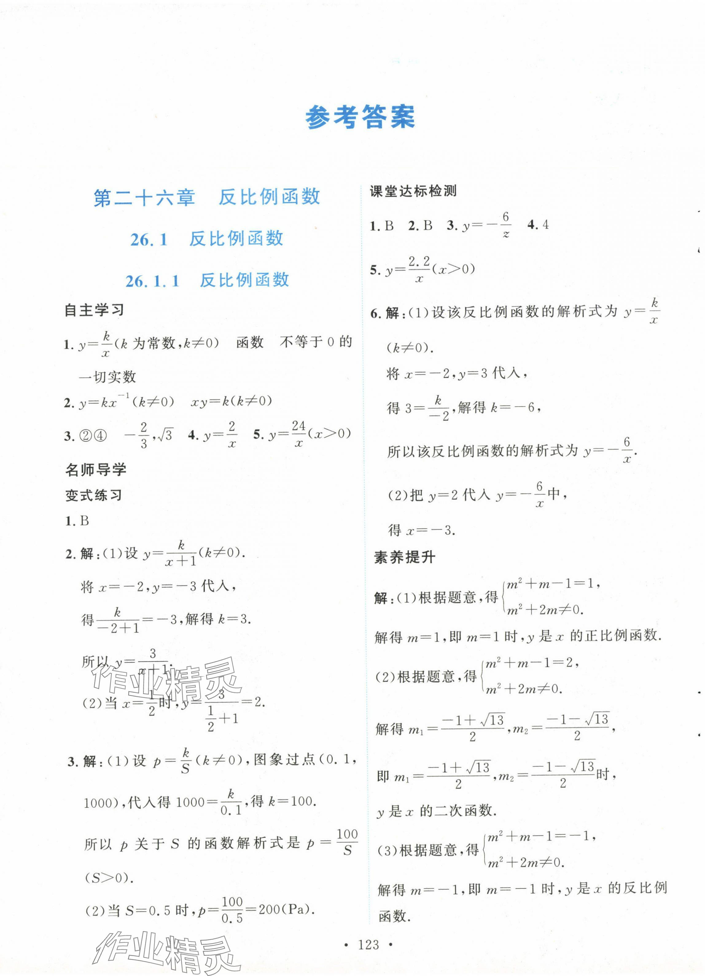 2025年实验教材新学案九年级数学下册人教版 第1页