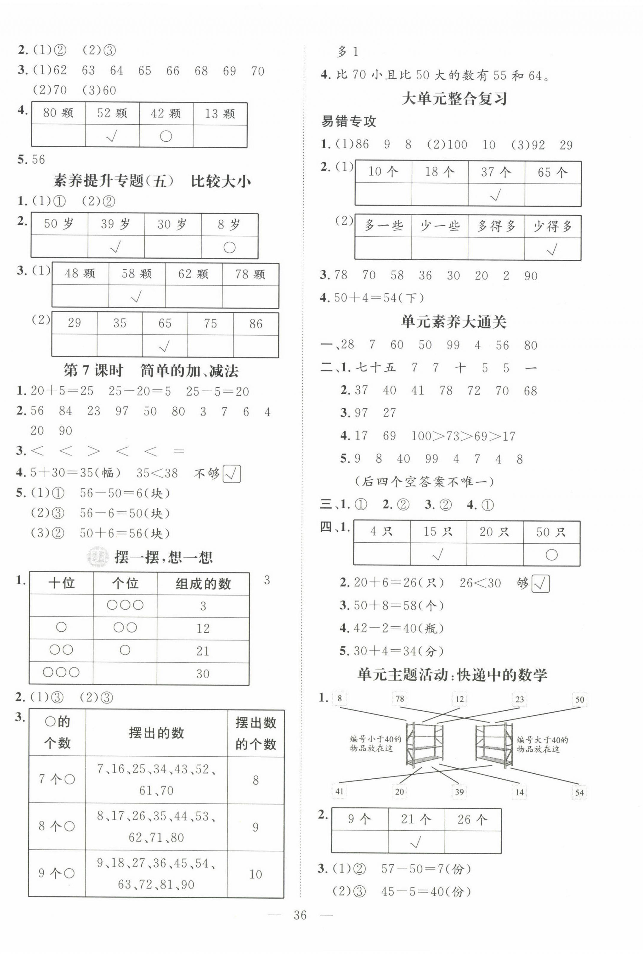2025年名師測控一年級數(shù)學(xué)下冊人教版 第4頁